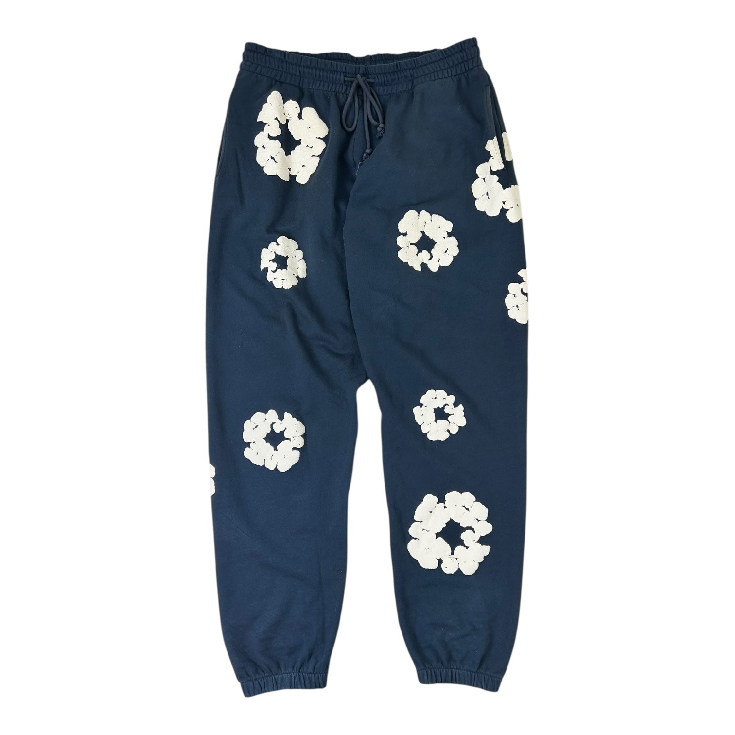Denim Tears The Cotton Wreath Sweatpants Navy