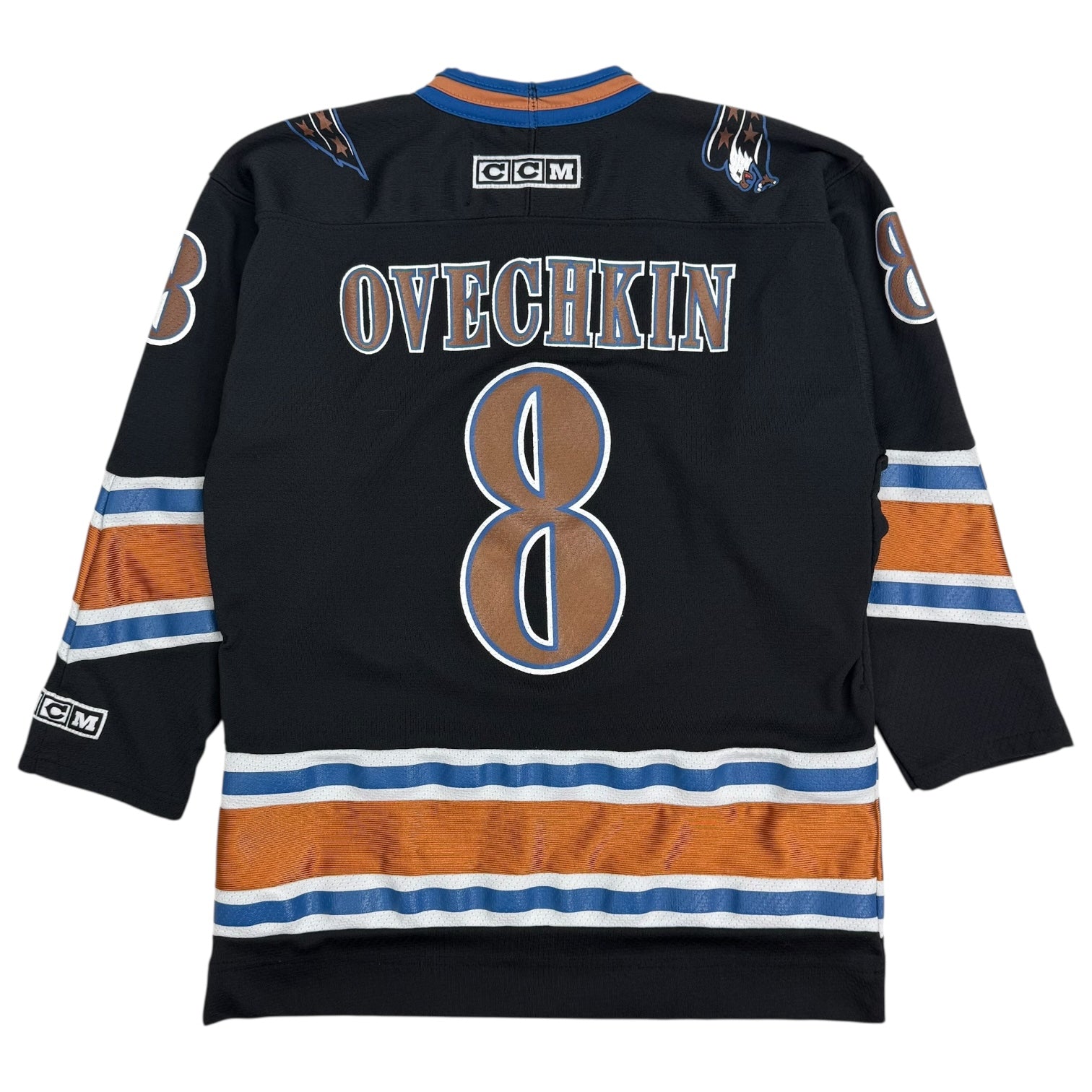 2005 CCM Youth Washington Captials Ovechkin Power Play Jersey Black