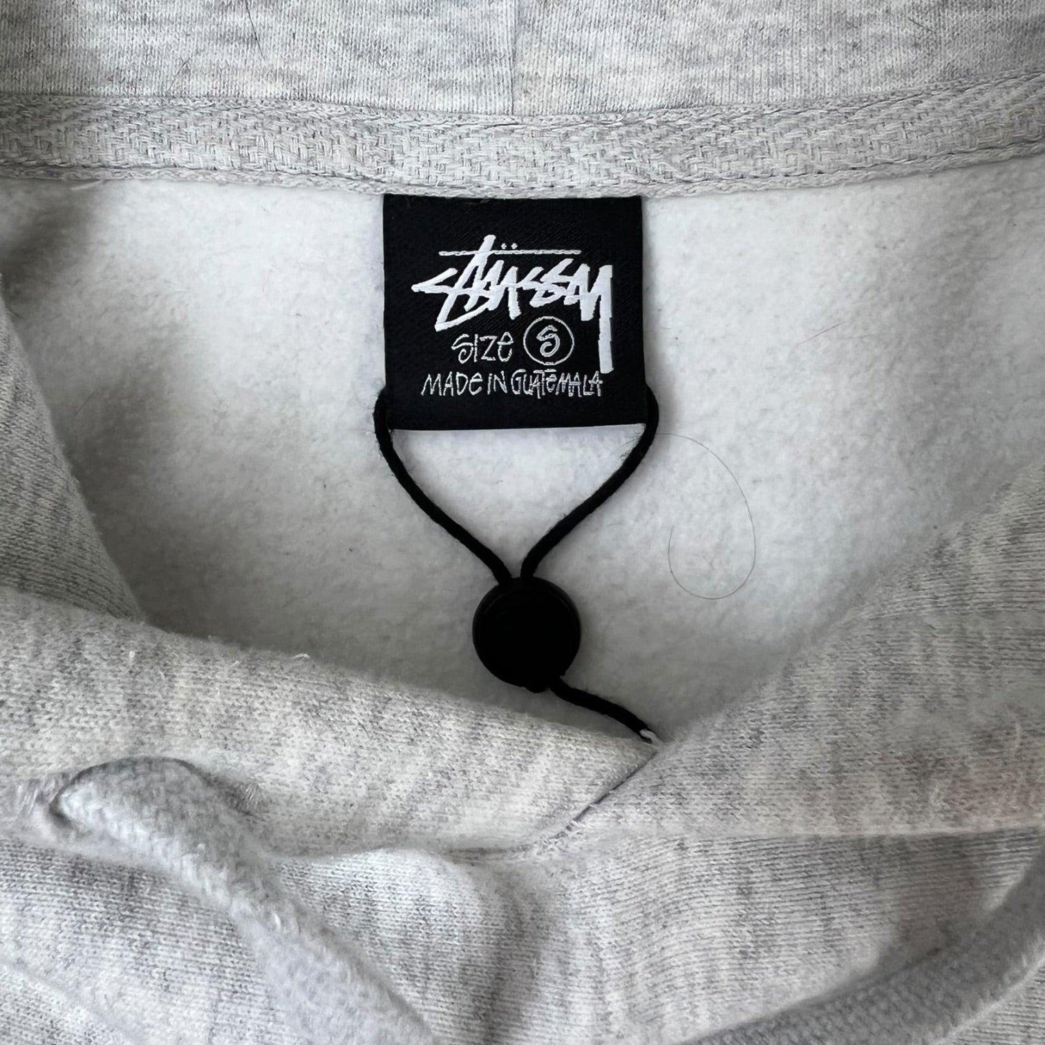 Stussy Letterman Hoodie Grey