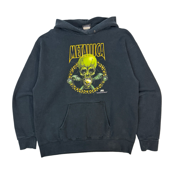 2001 Metallica Pushead No Leaf Clover Hoodie Black