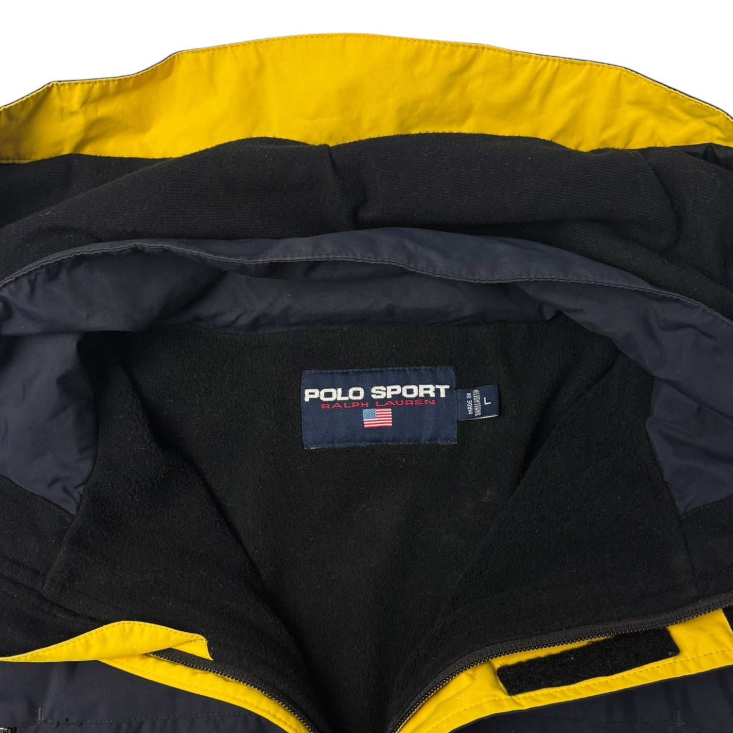 Vintage Polo Sport Retro Ski Jacket Navy