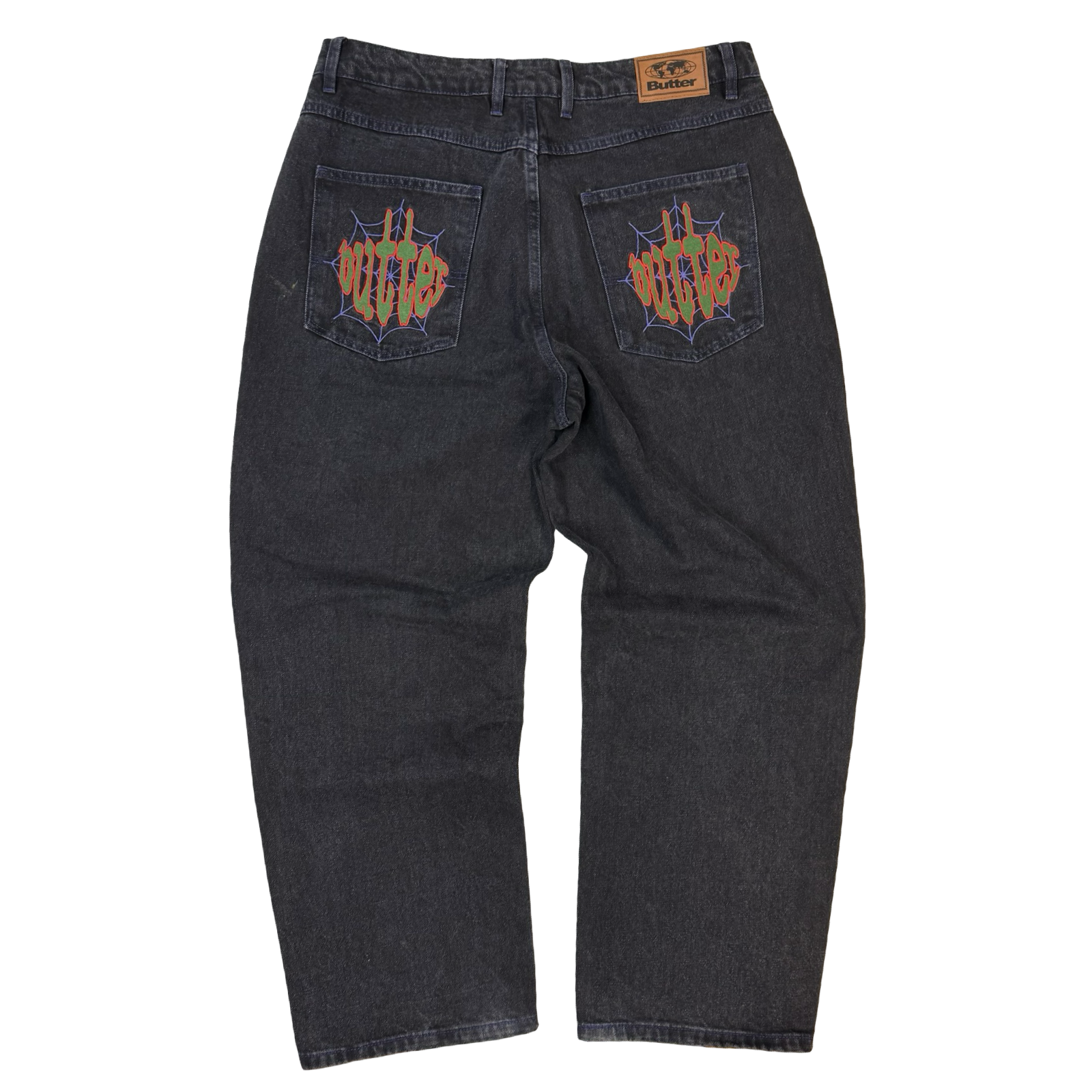Butter Baggy Very Baggy Fit Denim Pants Black