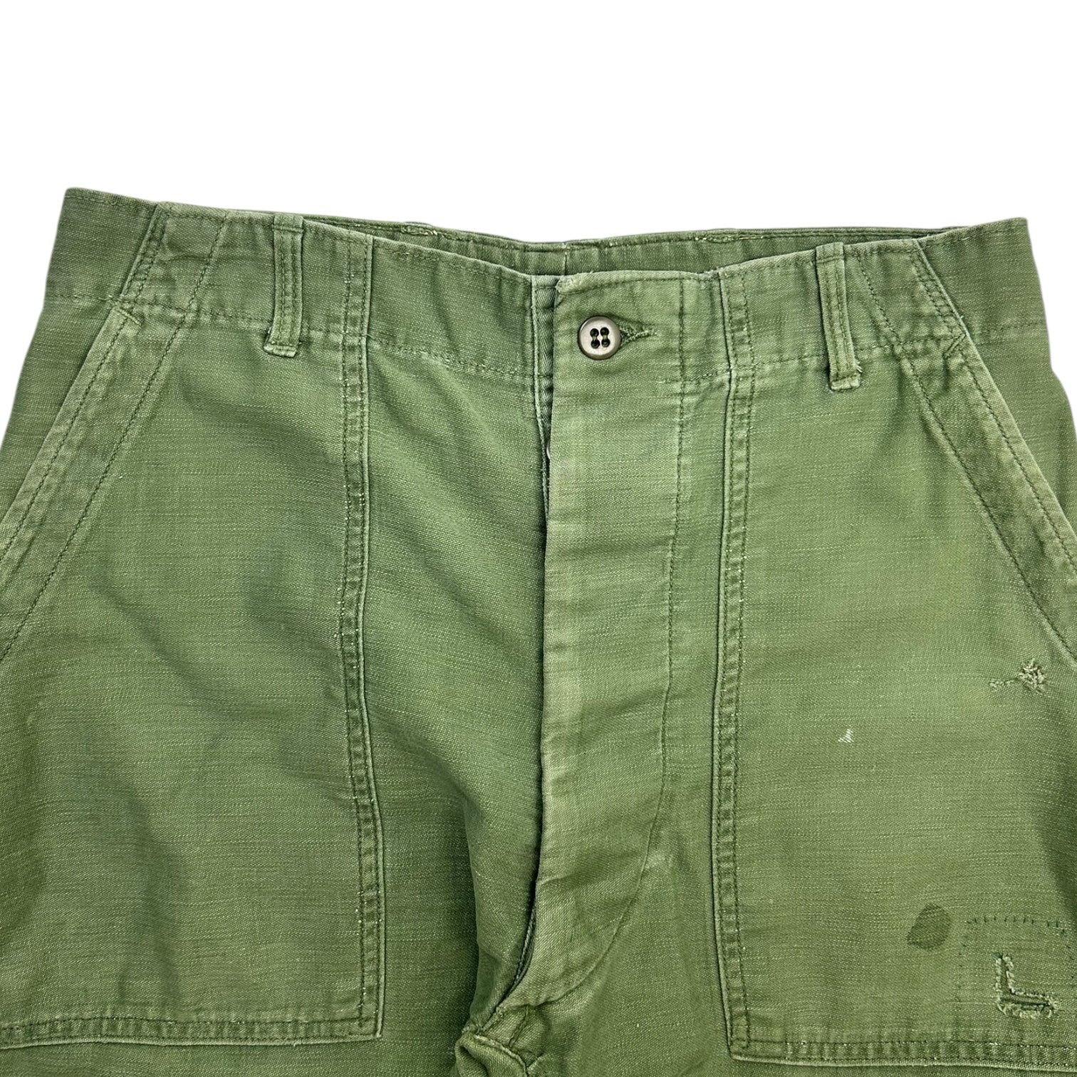 Vintage Olive OG-107 Army Trousers