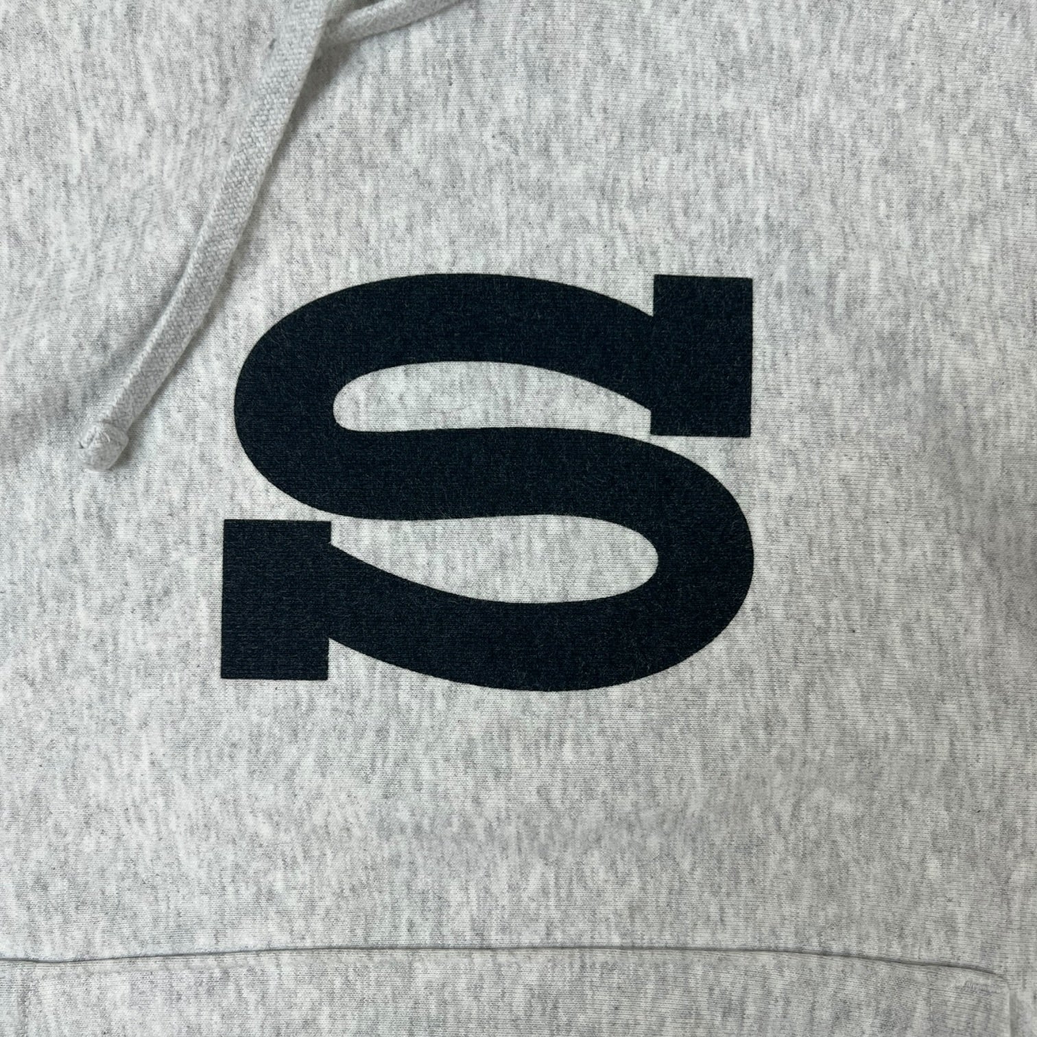 Stussy Letterman Hoodie Grey