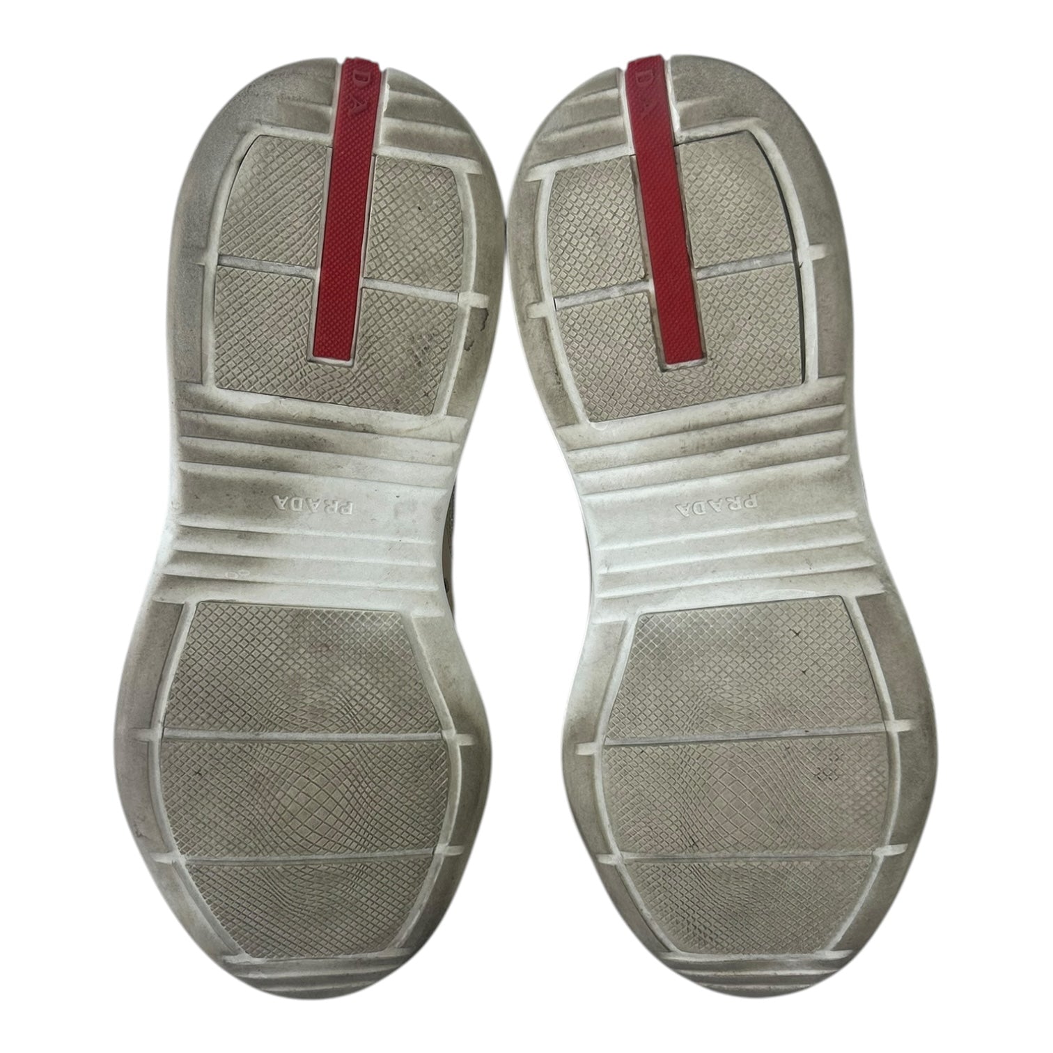 Prada America’s Cups Patent Leather Beige/White (Used)