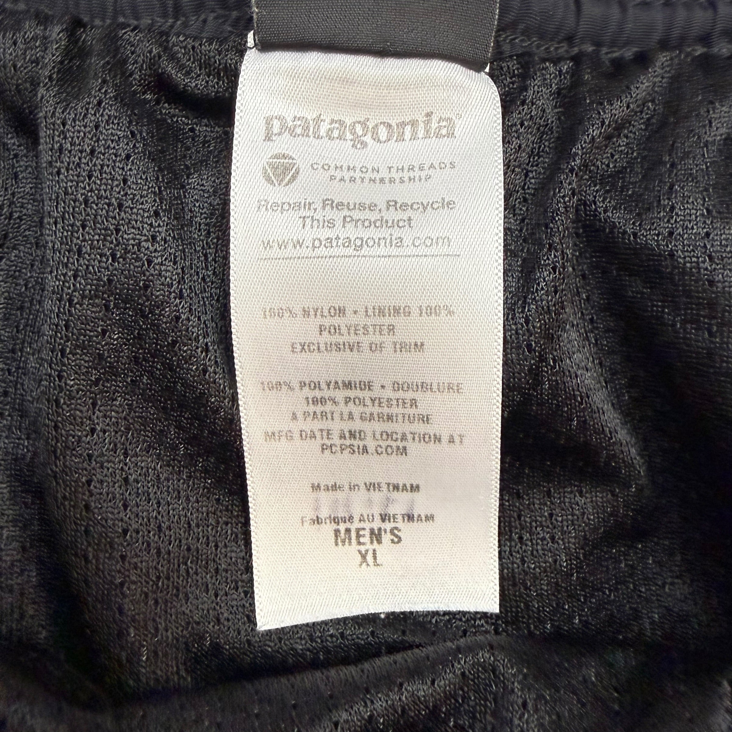 Vintage Patagonia Shorts Black