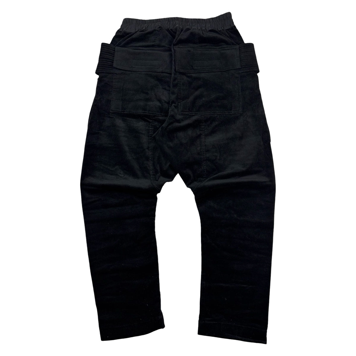 Rick Owens DRKSHDW Creatch Corduroy Cargo Pants Black