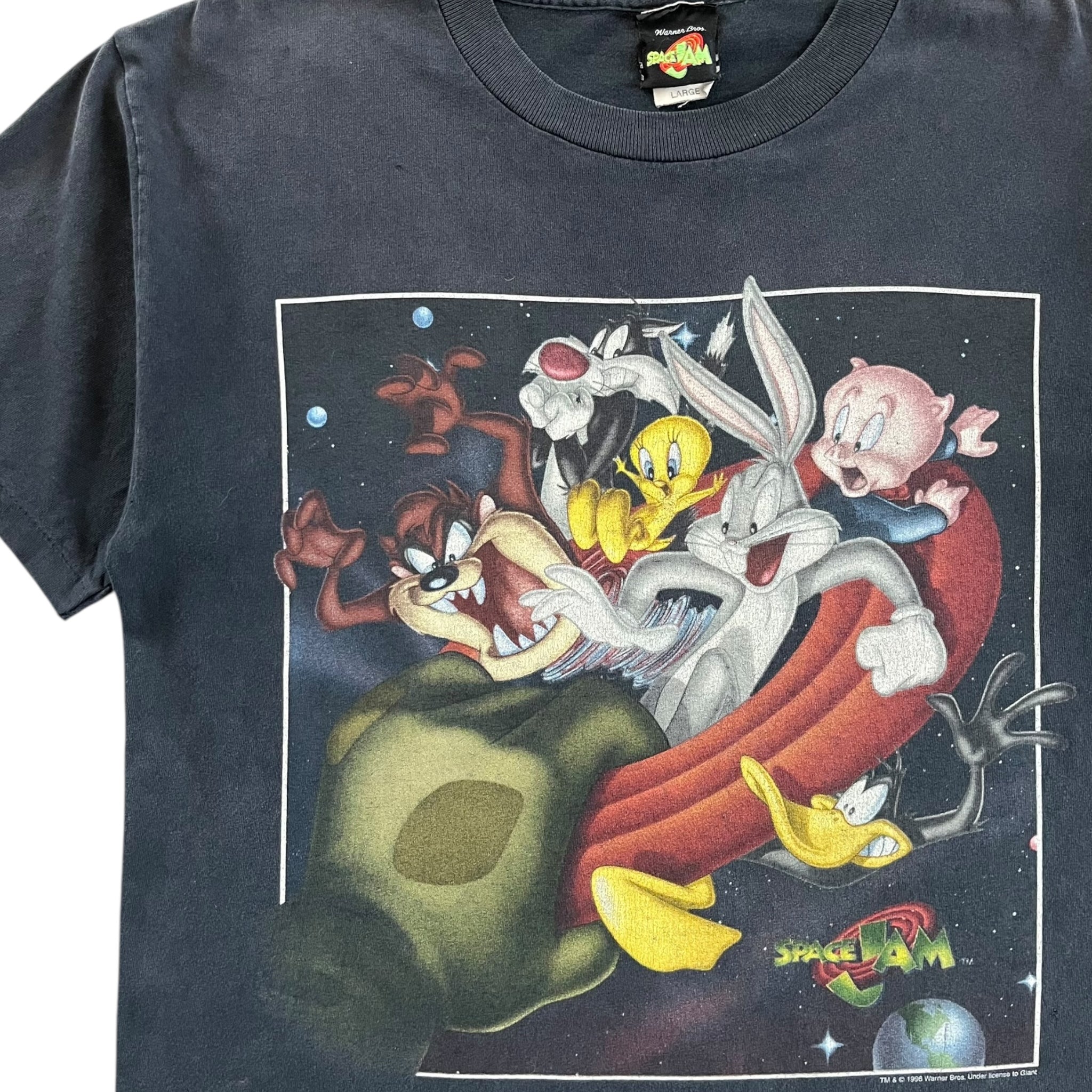 1996 Space Jam VHS Cover Tee