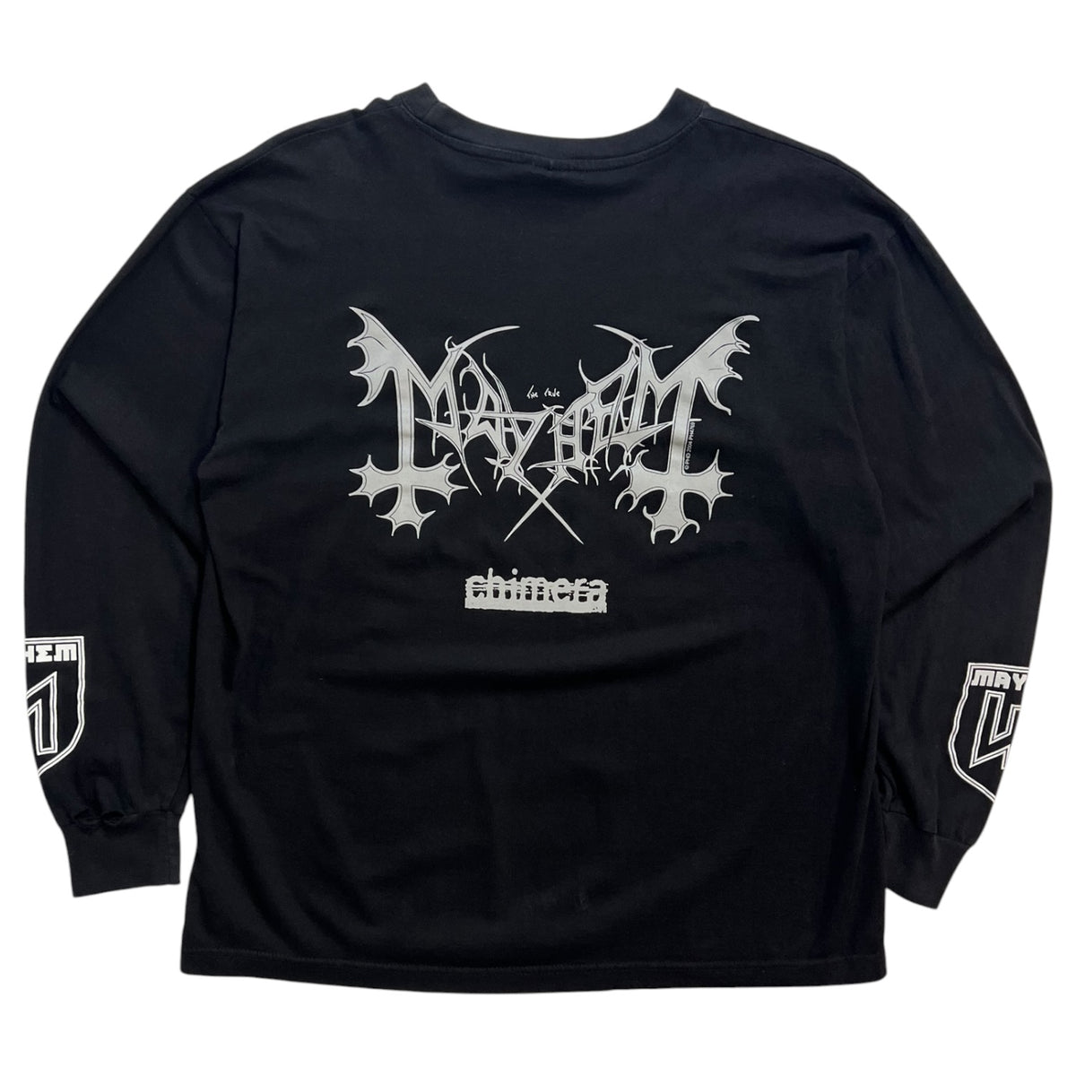Vintage 2004 Mayhem “Chimera” Long Sleeve T-Shirt Black
