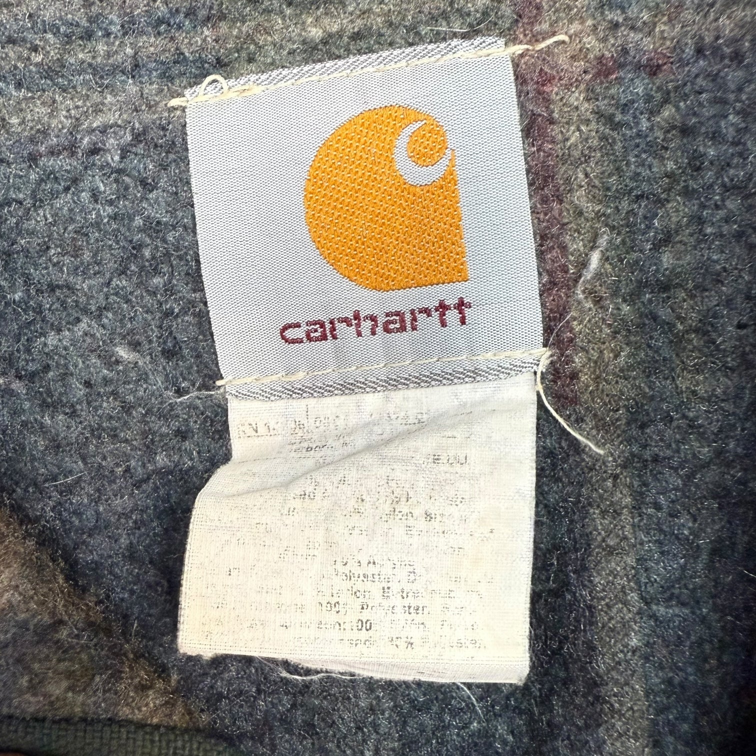 Vintage Carhartt Detroit Jacket Charcoal Black