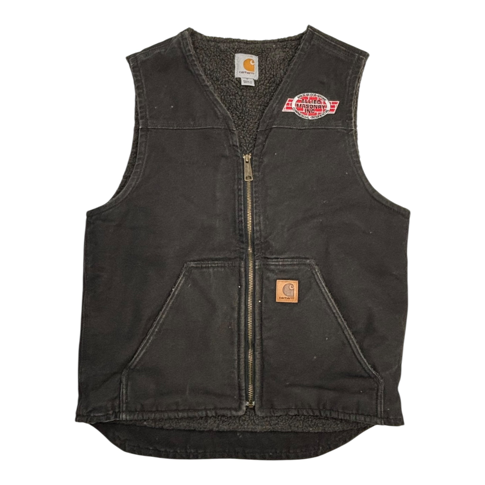 Carhartt Sherpa Lined Vest Faded Back