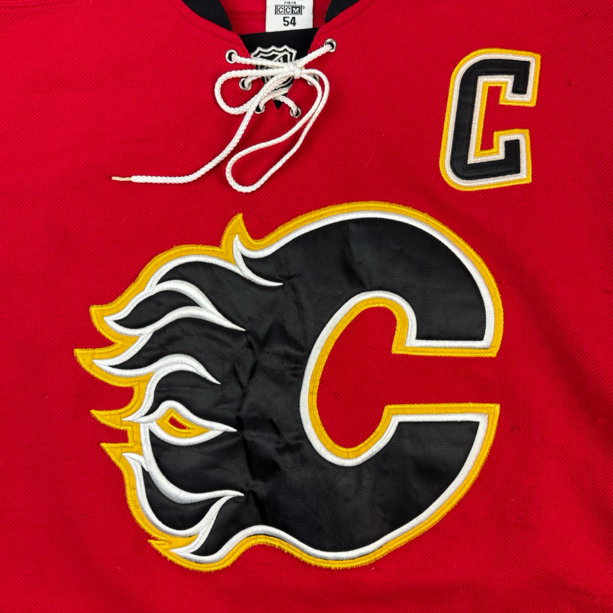 Vintage Reebok Jarome Iginla #12 Calgary Flames NHL Jersey