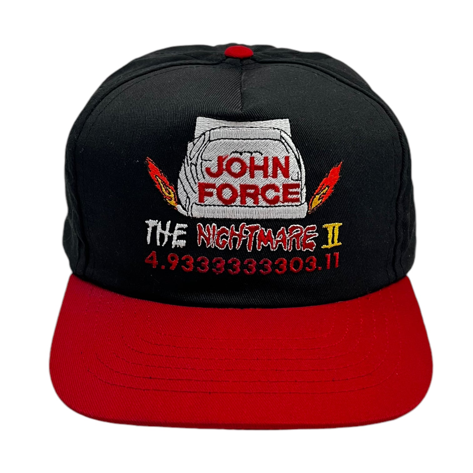 Vintage John Force “The Nightmare 2” Hat