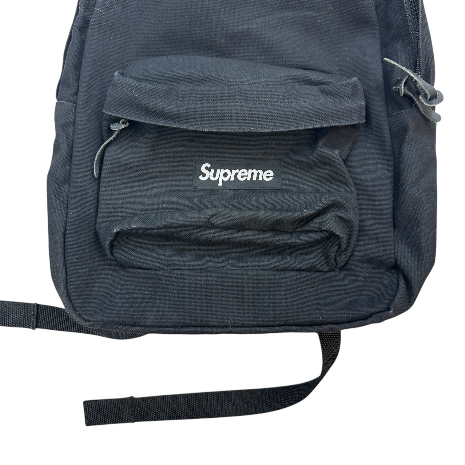 FW20 Supreme Canvas Backpack Black