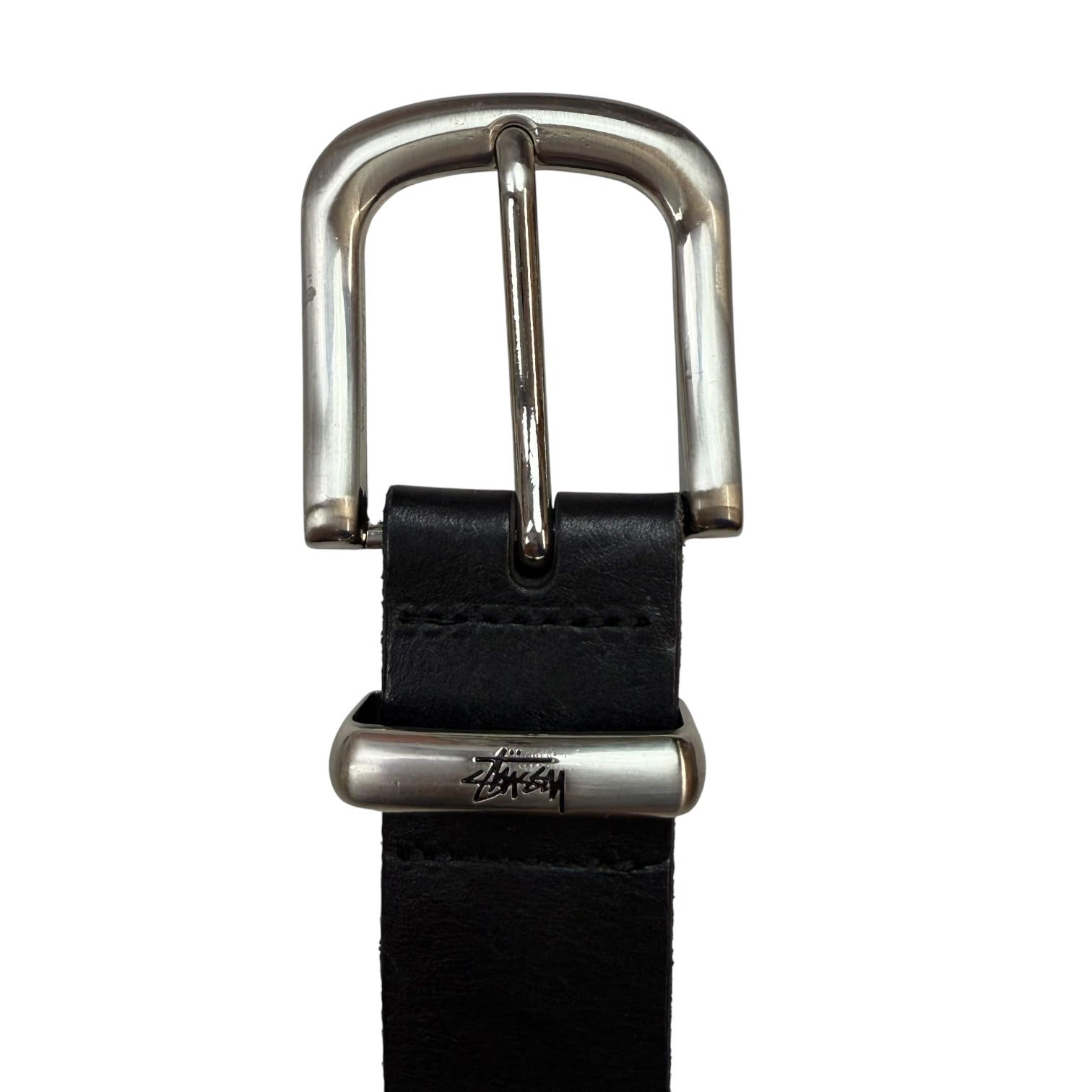 Stussy S Tip Leather Belt
