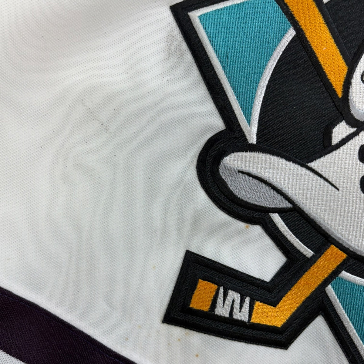 Vintage CCM Anaheim Mighty Ducks Jersey White