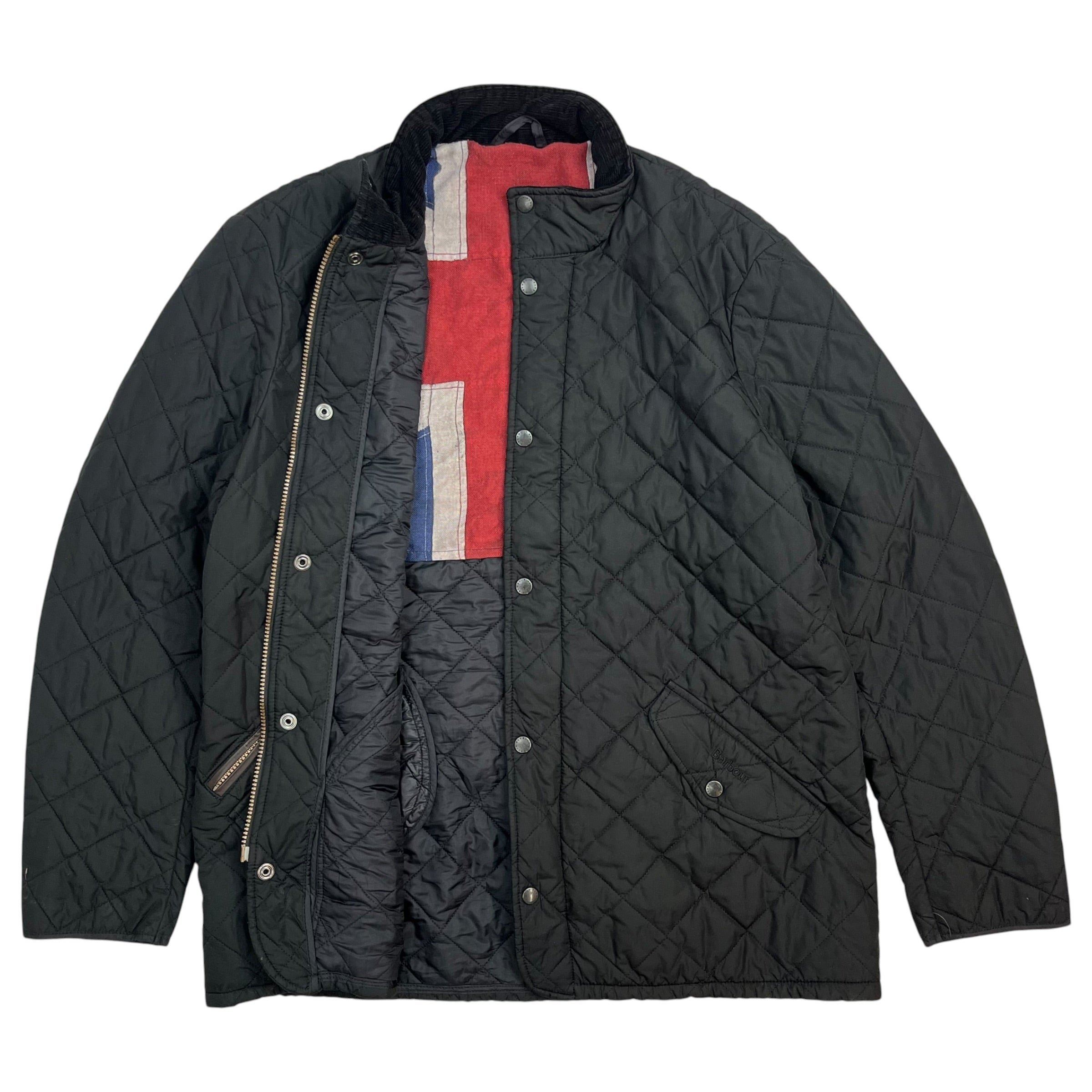 Barbour Chelsea Sports Quilt Black