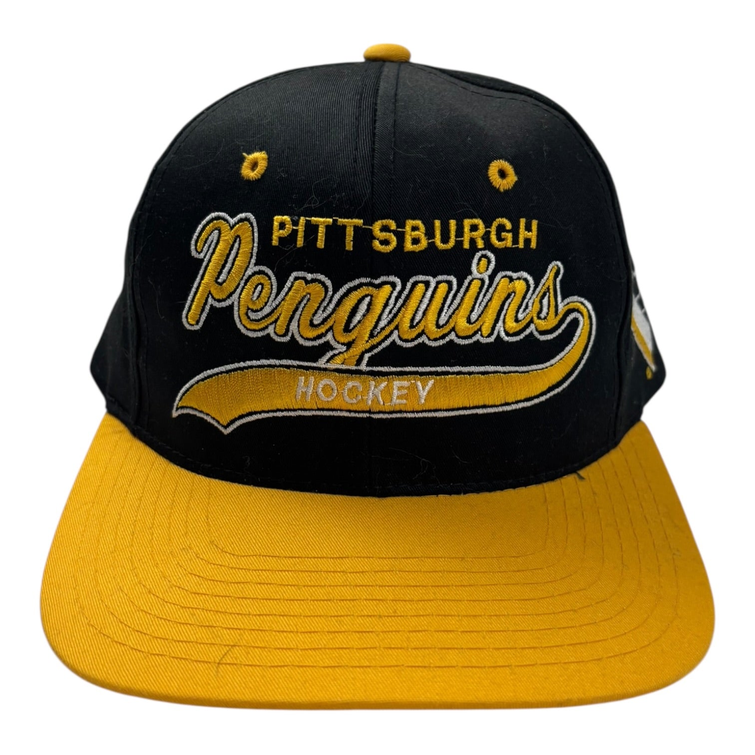 Vintage Pittsburgh Penguins Starter Tail Sweep Hat