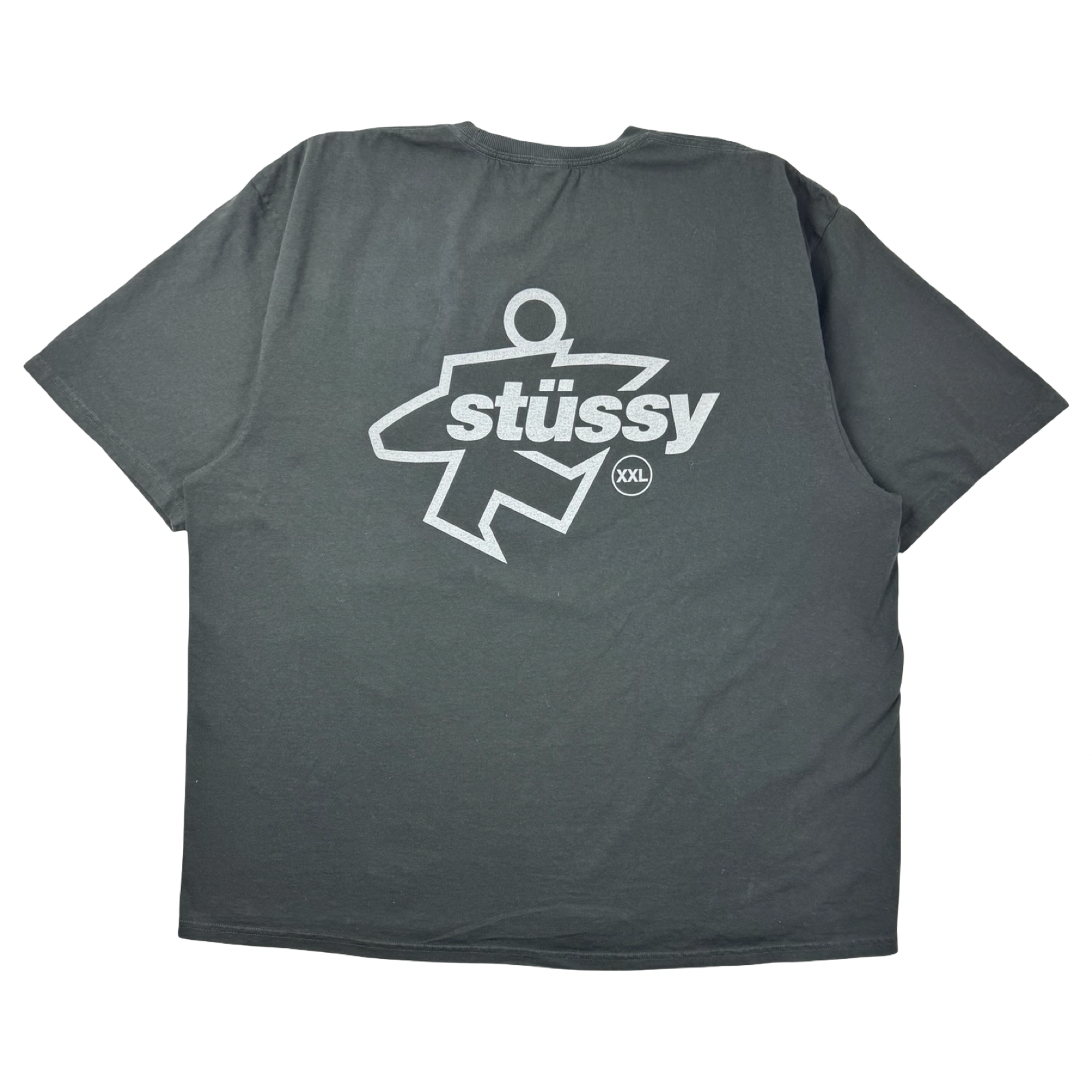Stussy Surf Size Pigment Dyed Tee Faded Black
