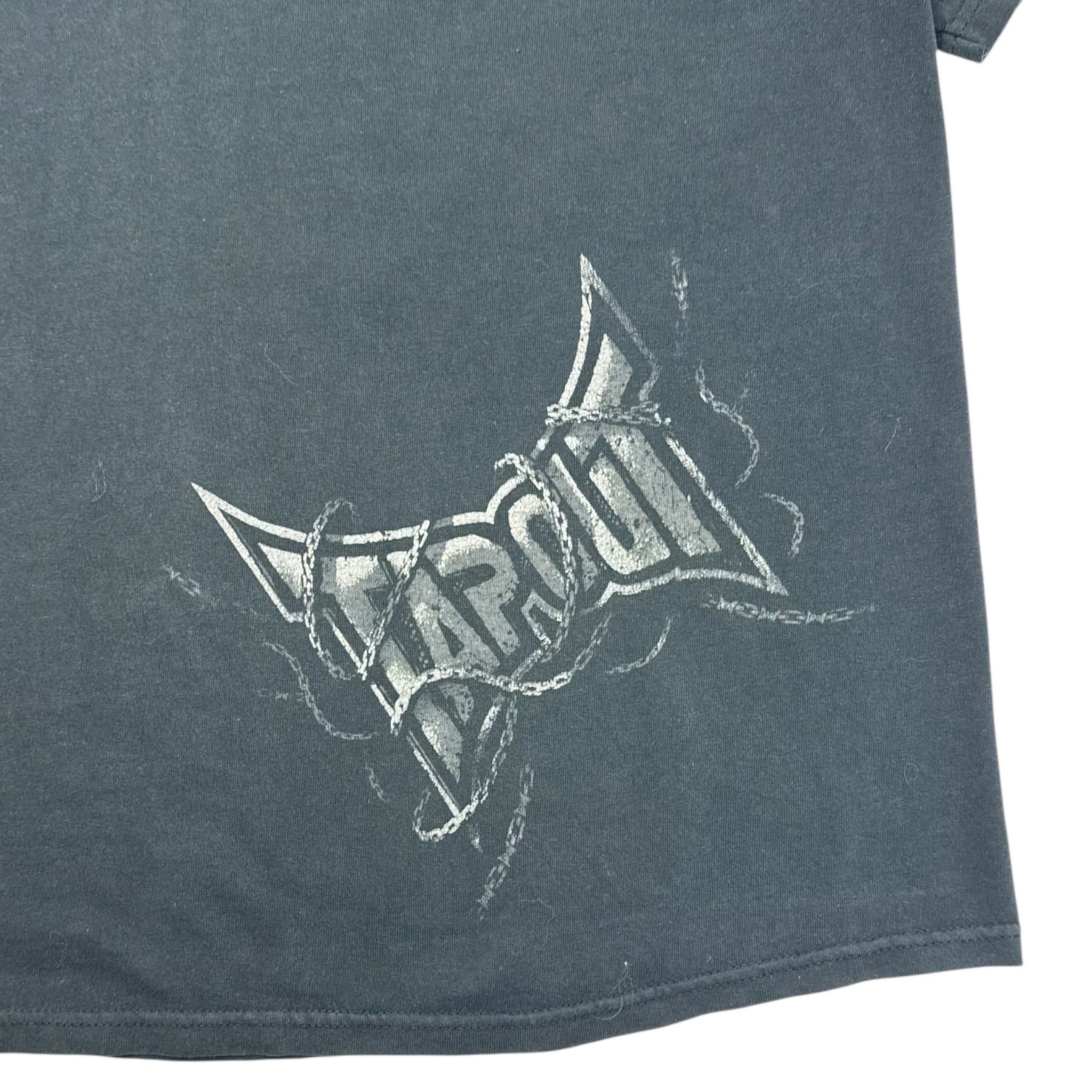 Vintage Y2K Tapout Chained Logo T-Shirt