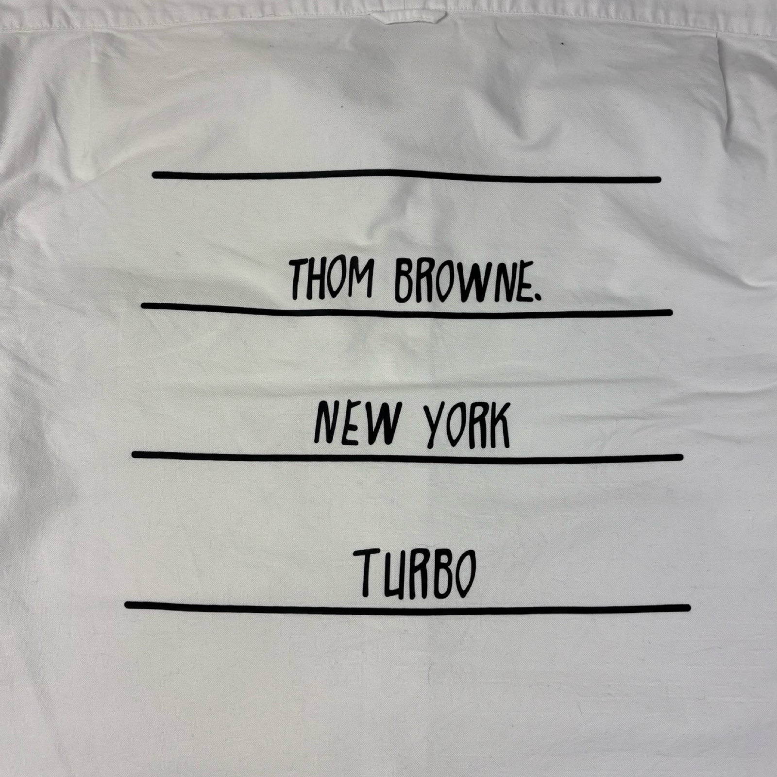 Tom Browne Striped Armband Shirt