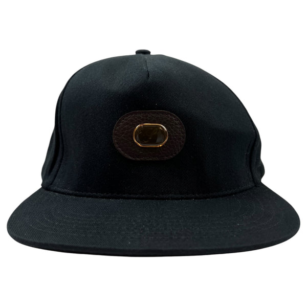 Supreme Waxed 5 Panel Cap Black