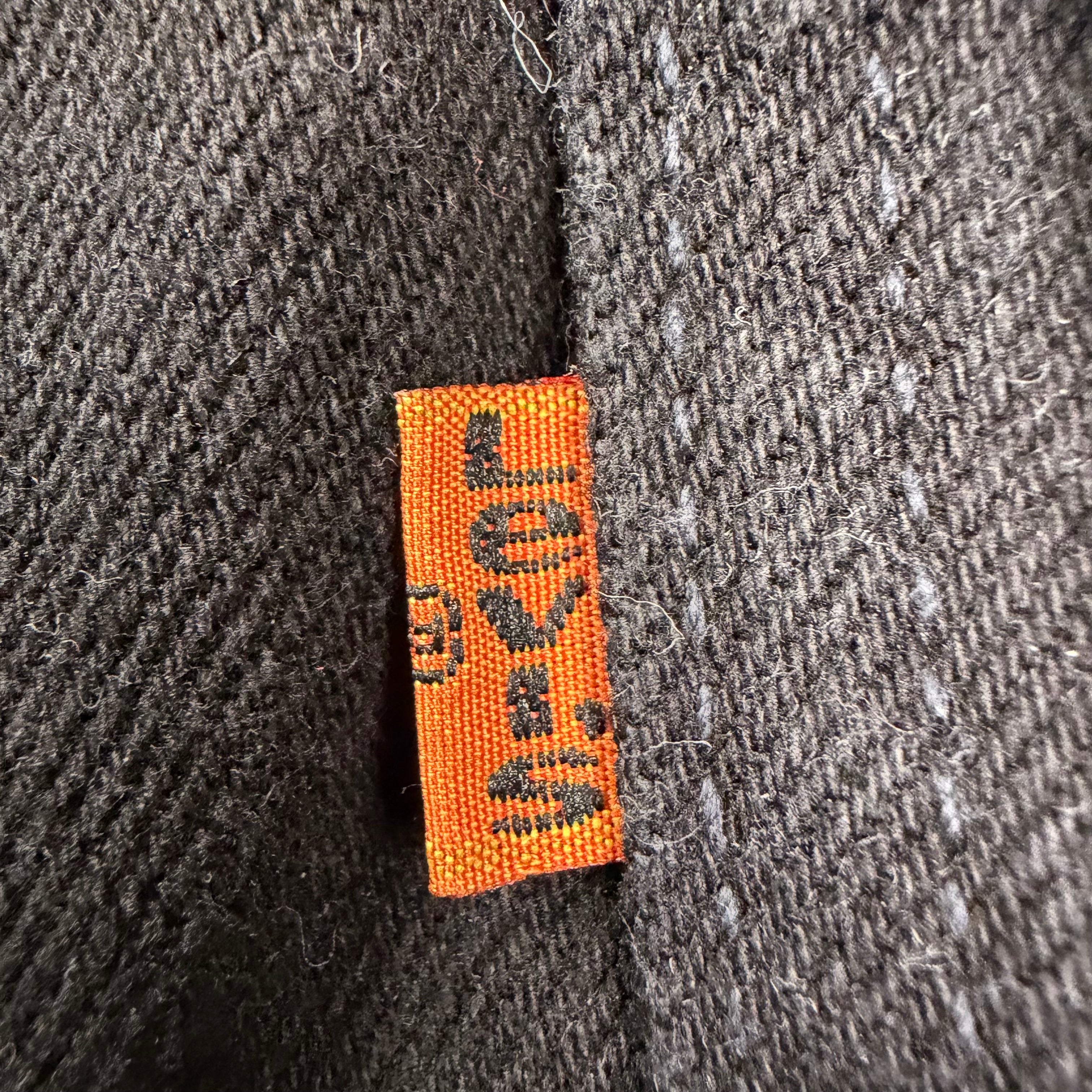 Vintage Levi’s 634 Orange Tab Denim Jeans Black