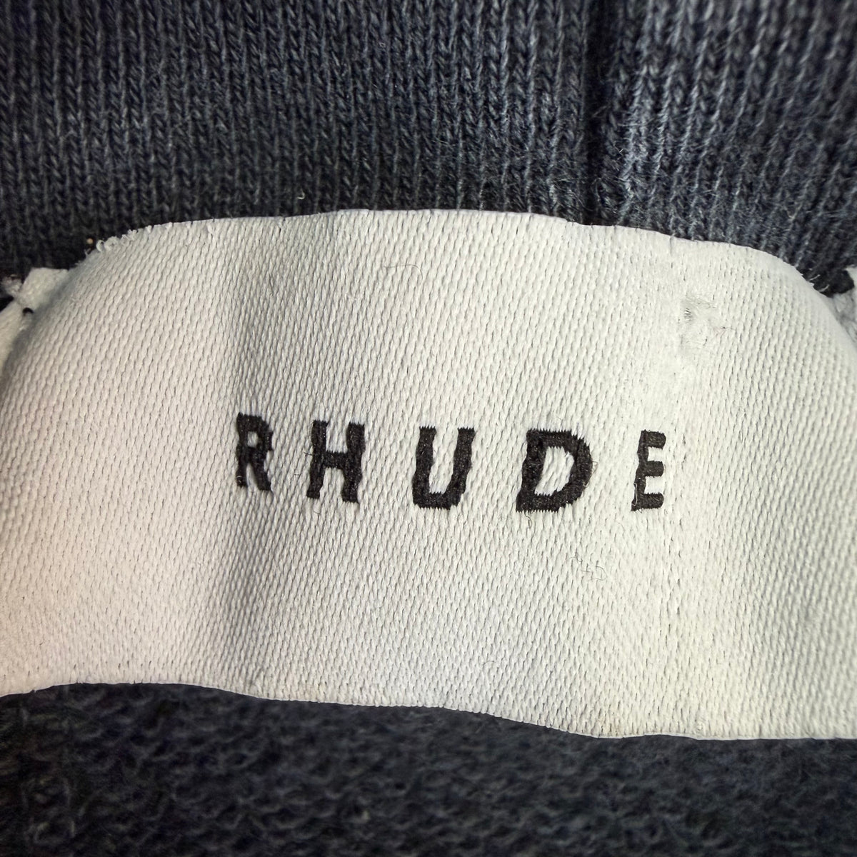 Rhude Malibu Hoodie Washed Black