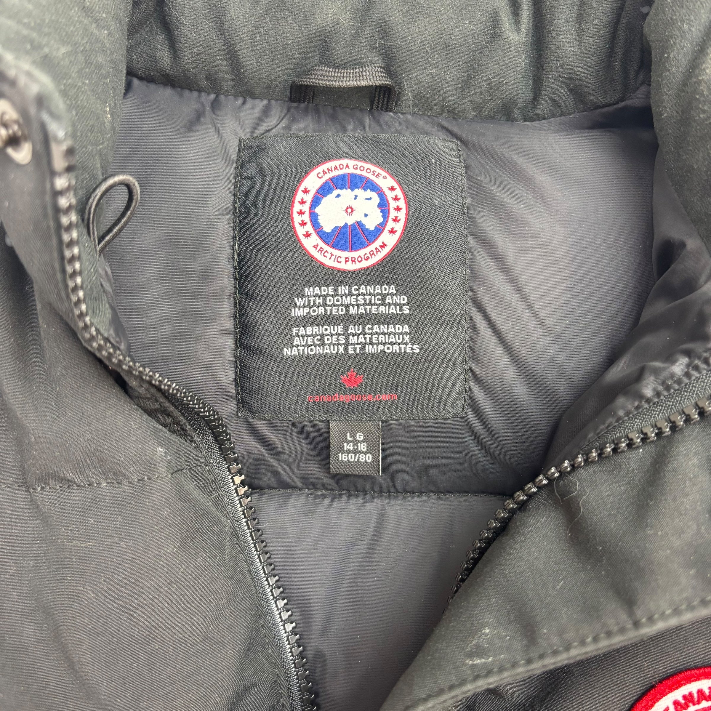 Canada Goose Puffer Vest Black