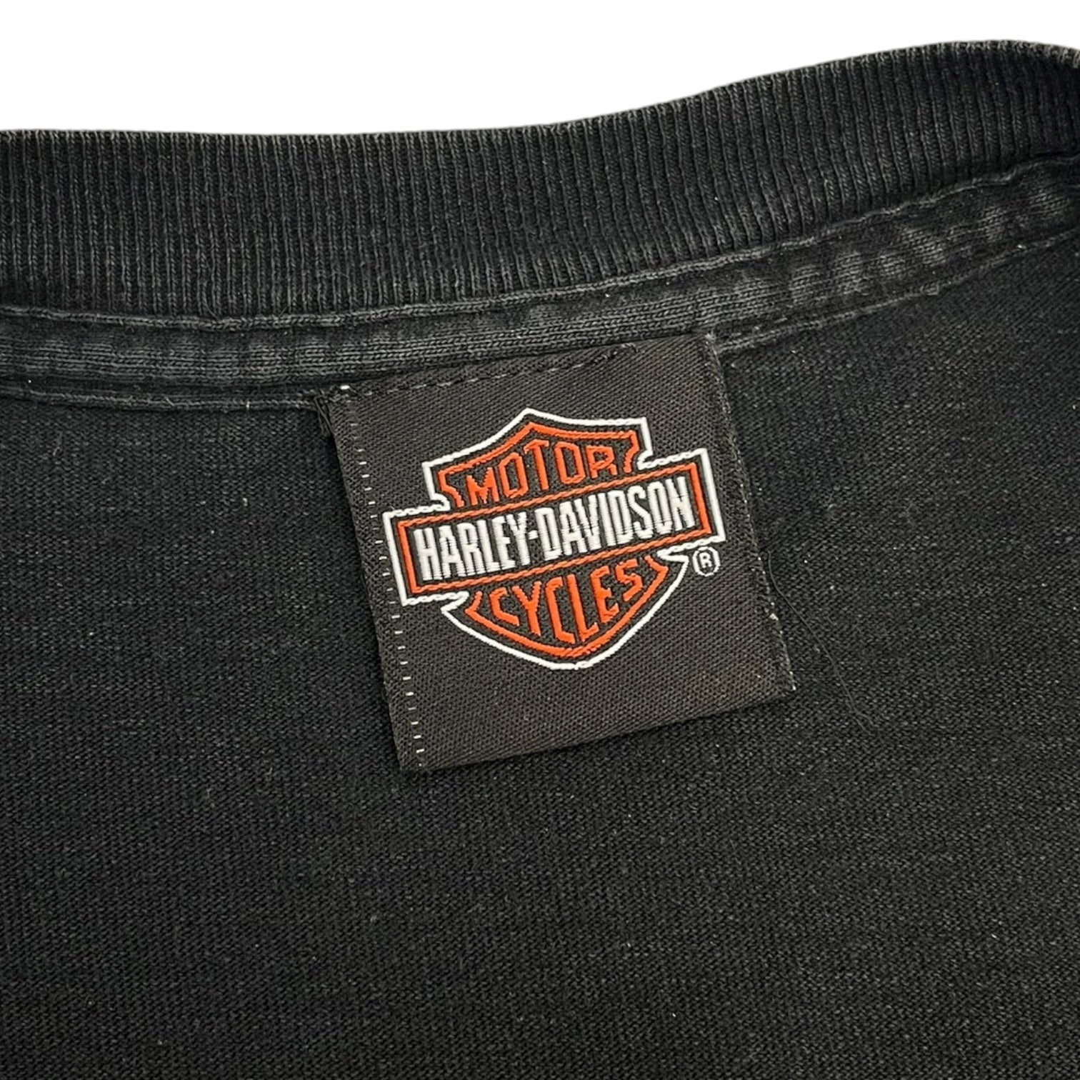 Harley Davidson Jamaica T-Shirt Faded Black