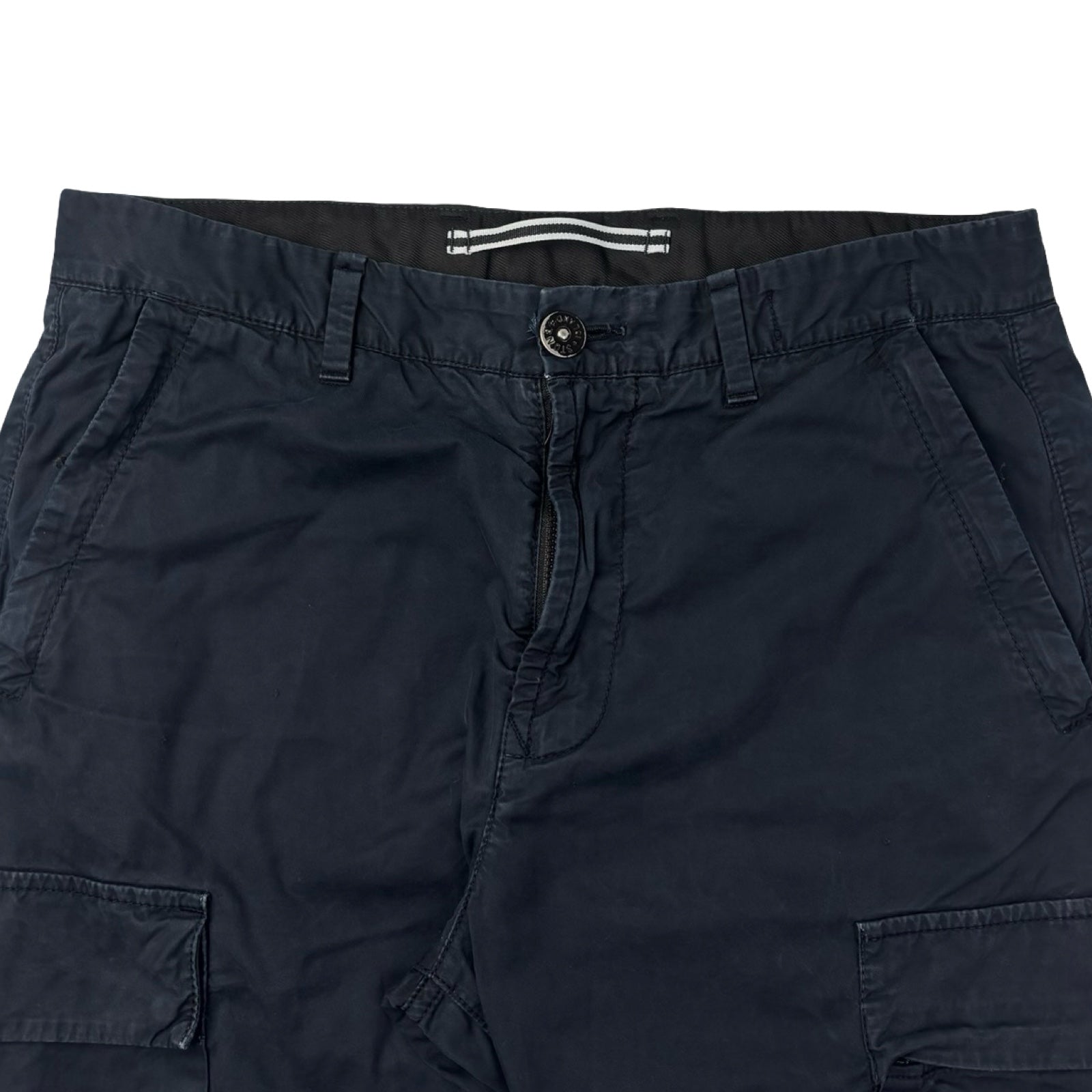 Stone Island Compass Badge Cargo Pant Navy