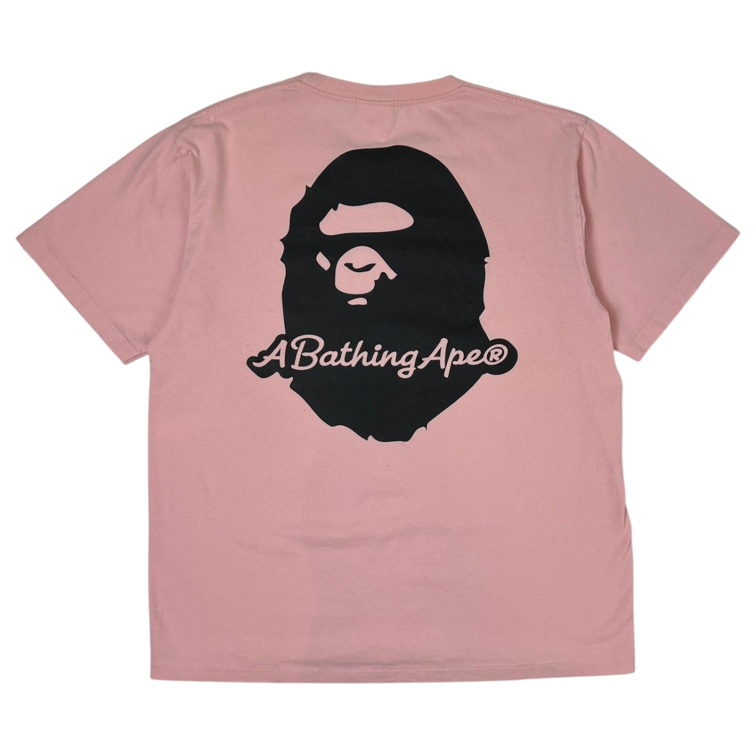 A Bathing Ape One Point Relaxed Fit Tee Pink