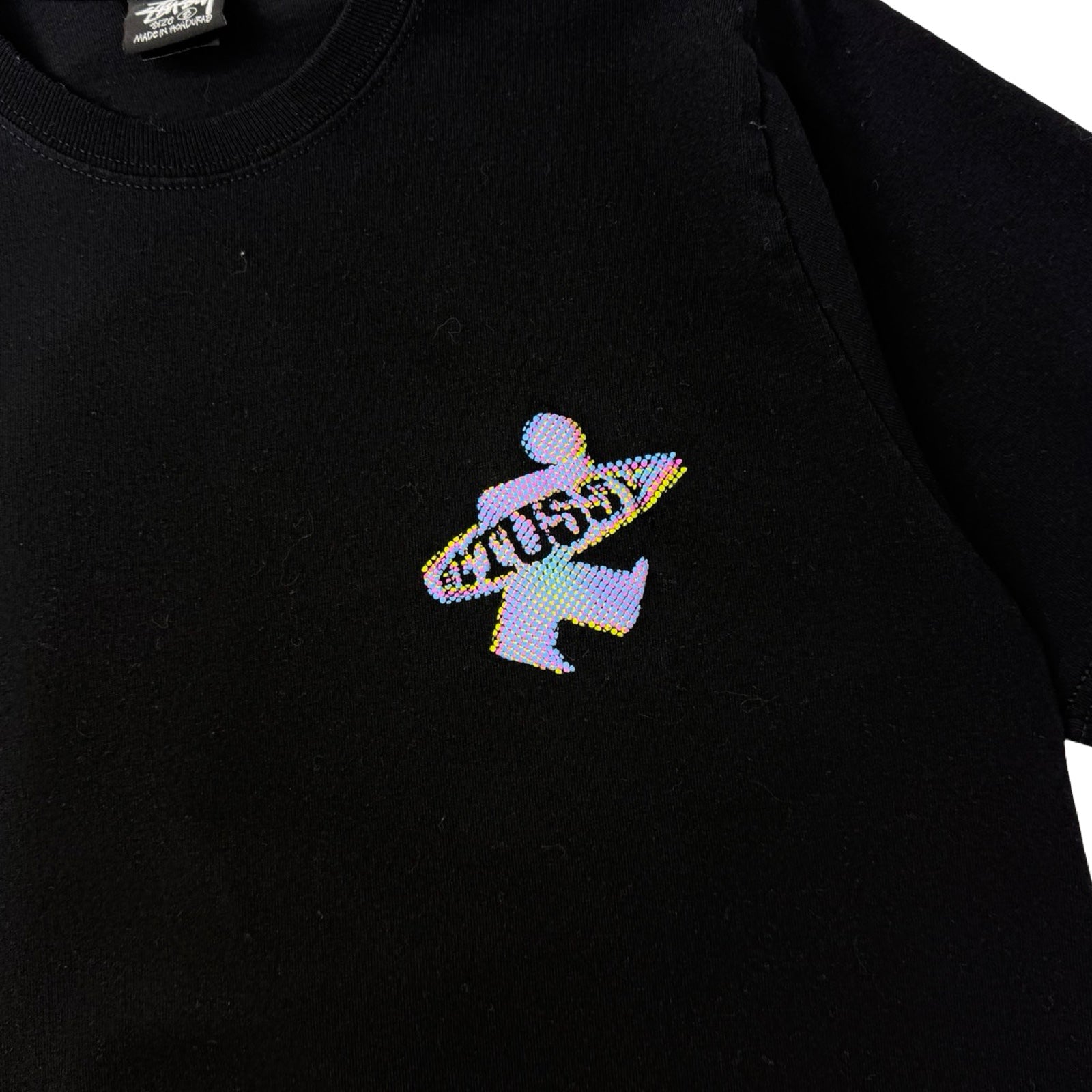 Stussy Dot Surf Tee Black