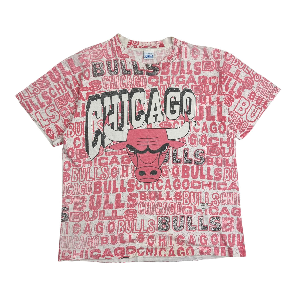 Vintage Chicago Bulls AOP Tee Red