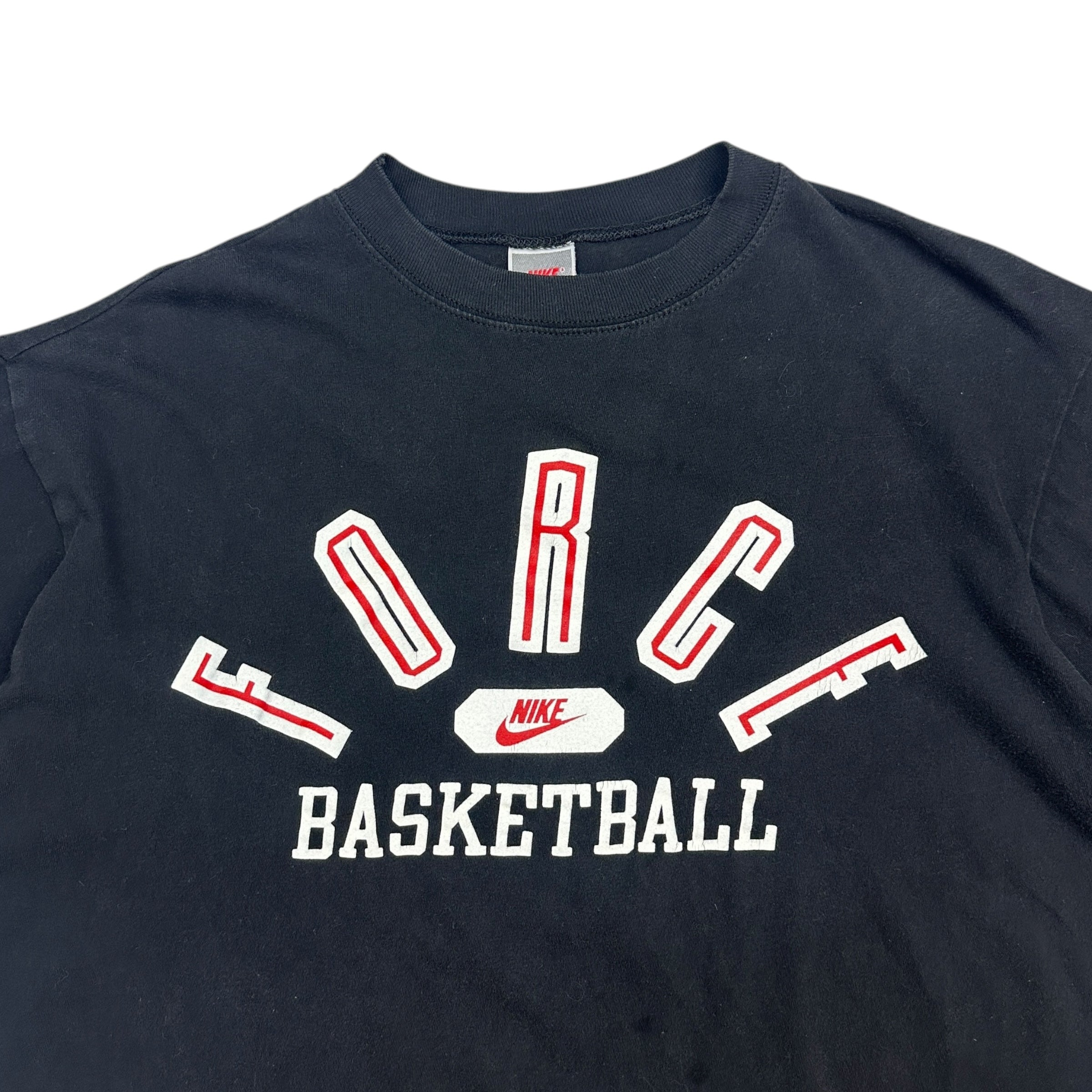 Vintage Nike Force Basketball T-Shirt Black