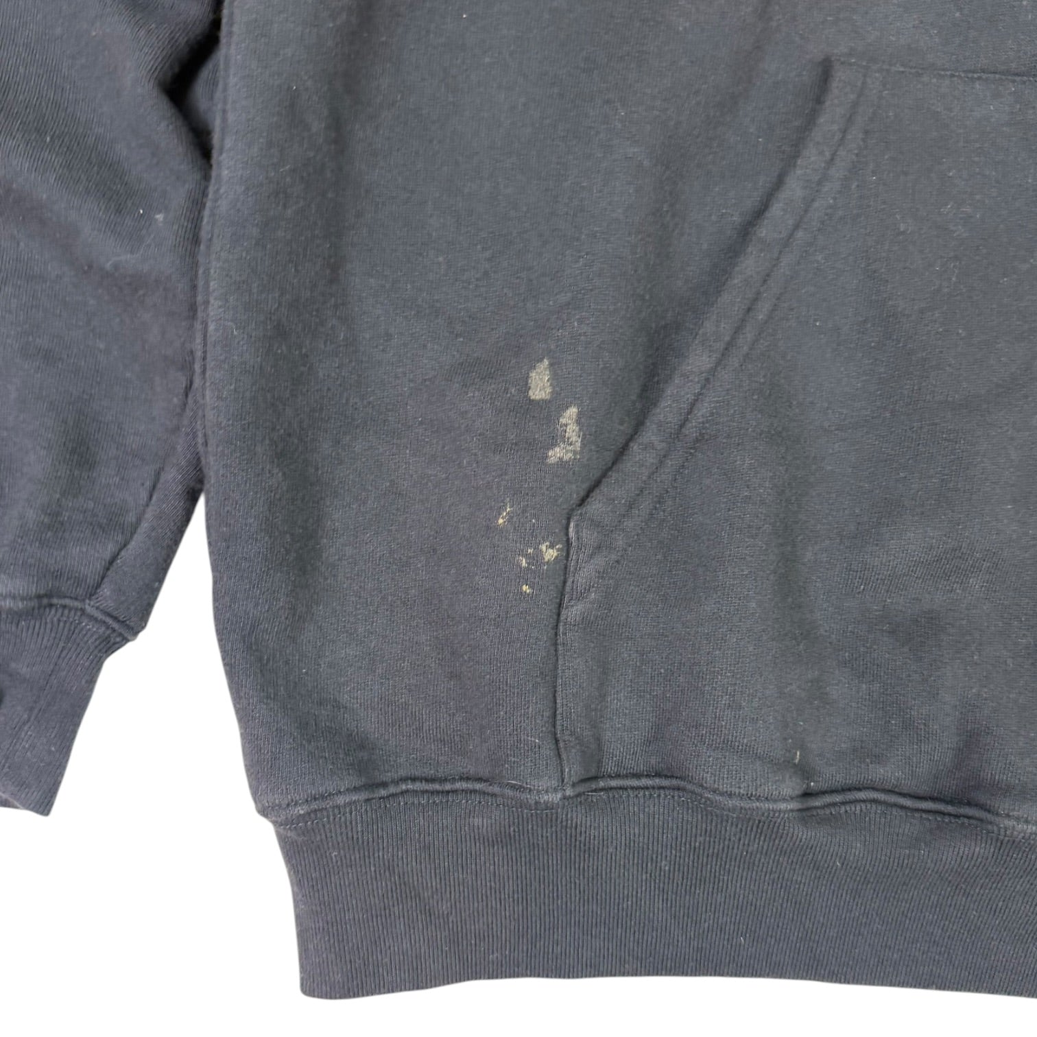 Balenciaga Cursive Logo Hoodie Black