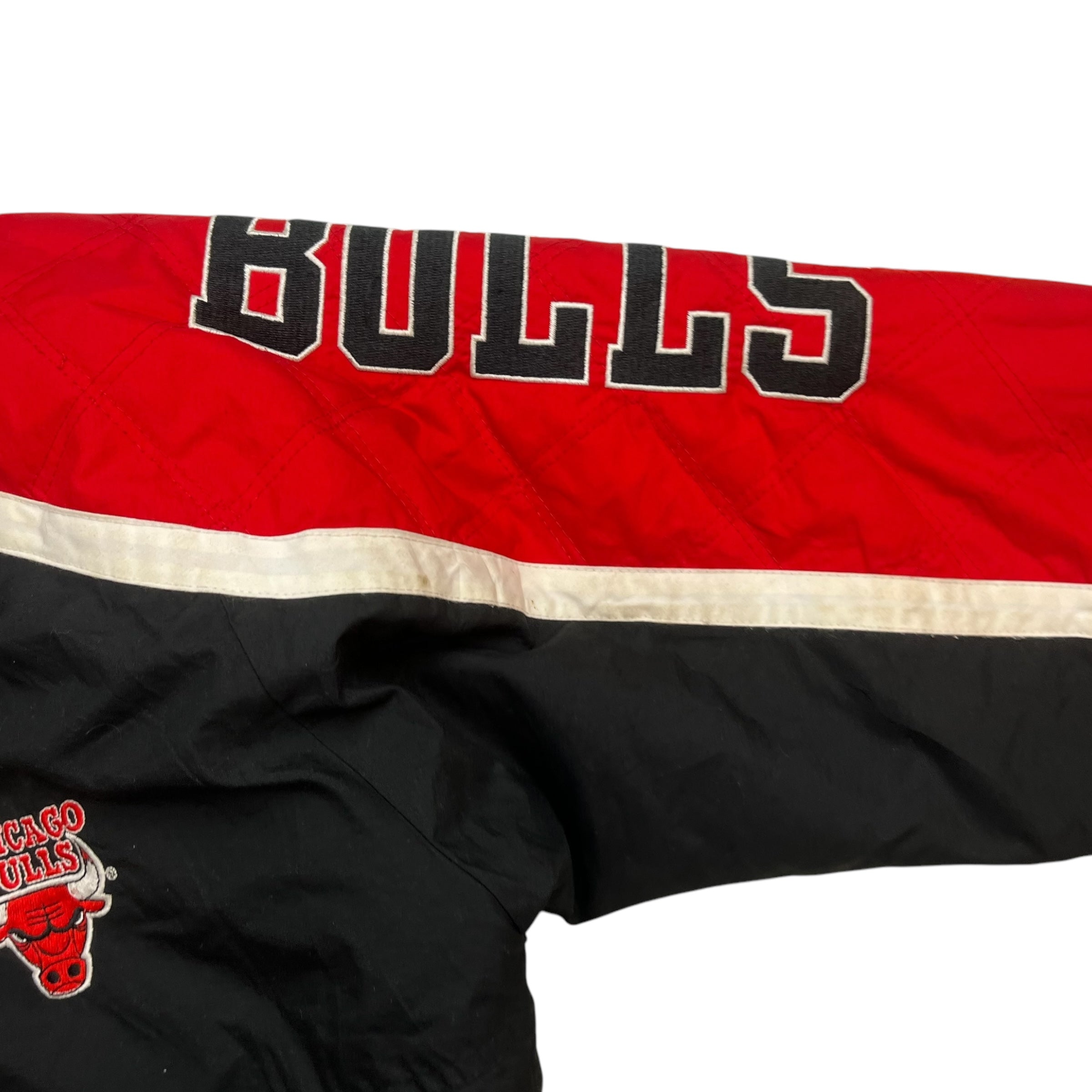 Vintage Chicago Bulls Starter Jacket Black/Red