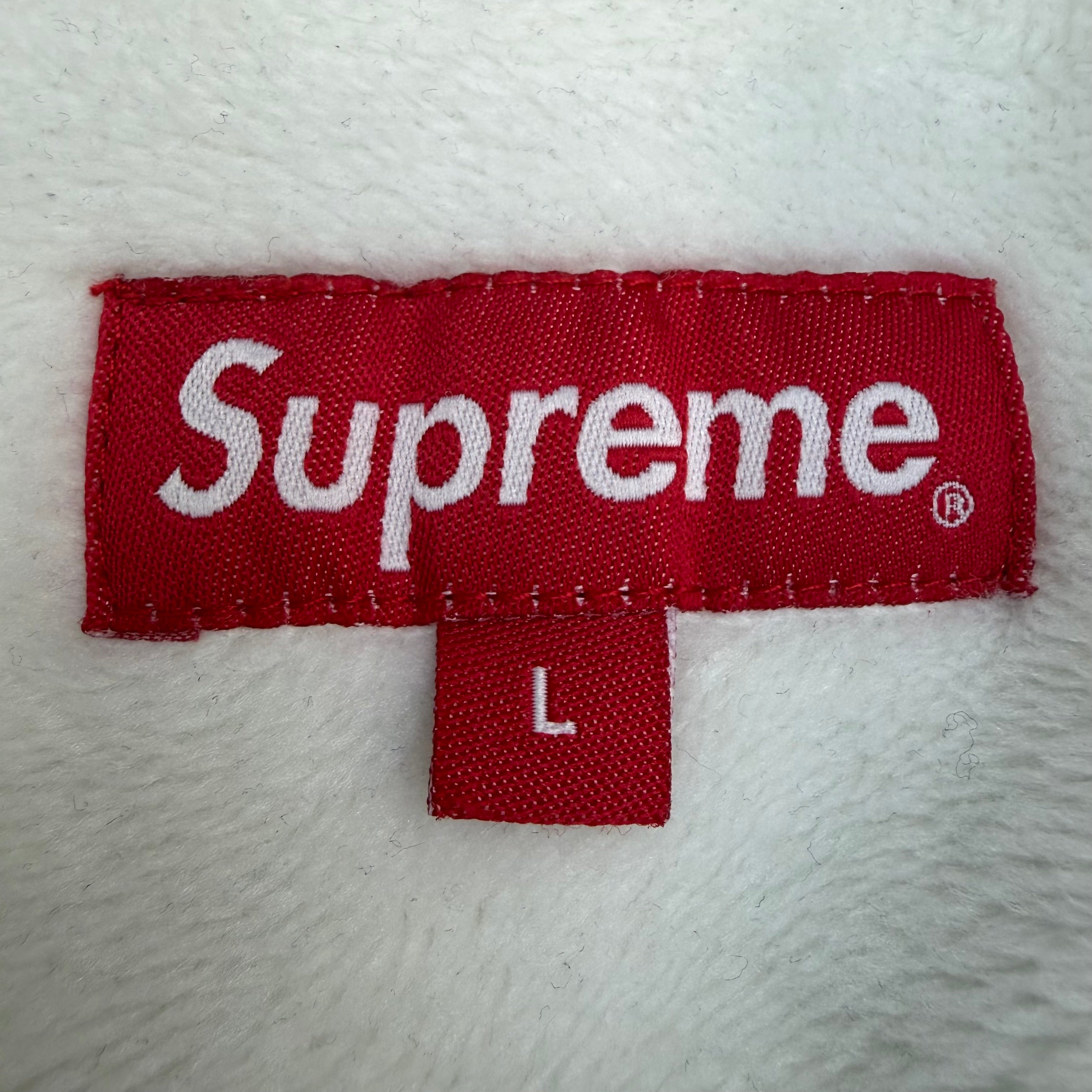 Supreme Old English Coaches Jacket White