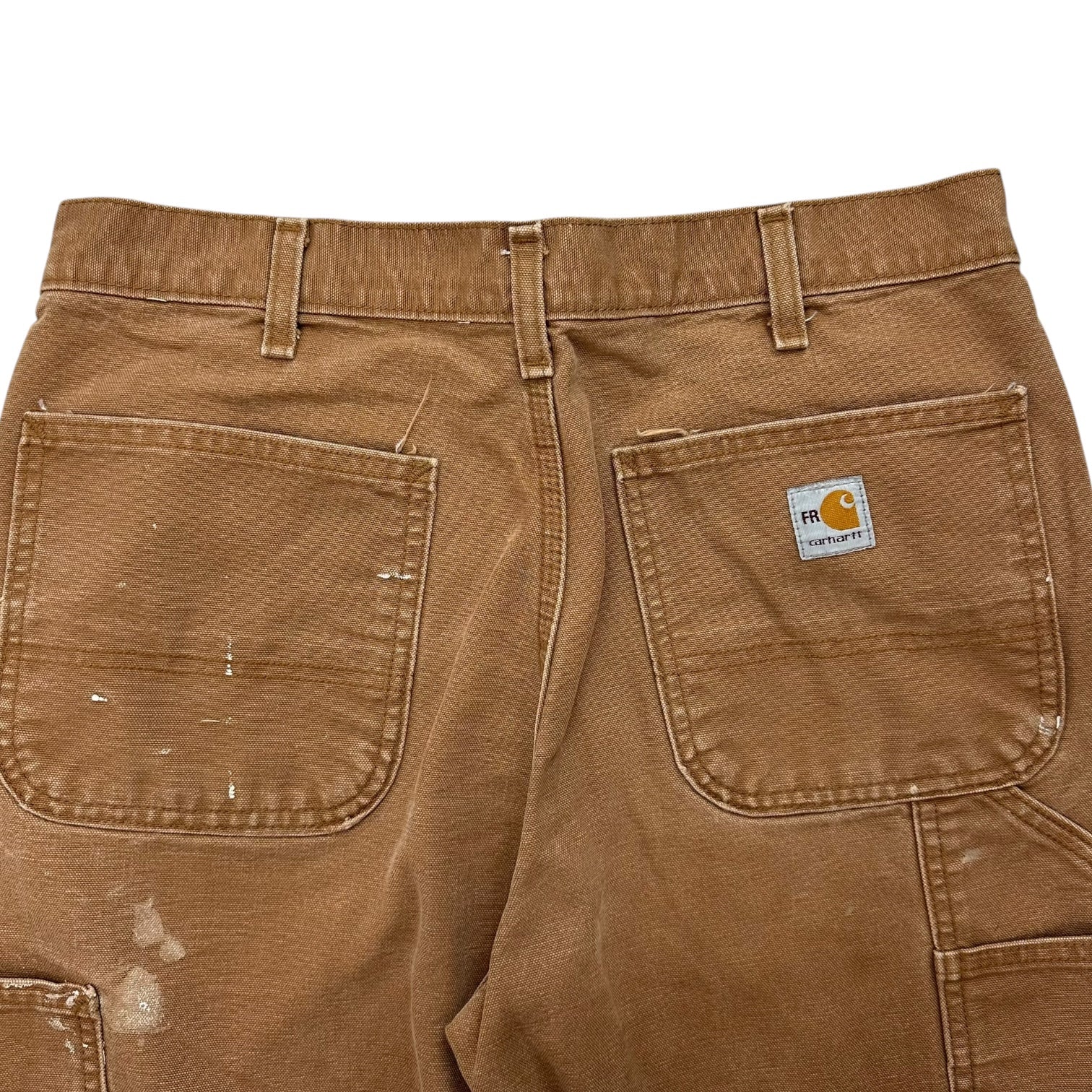 Vintage Carhartt FR Dungaree Pants Tan