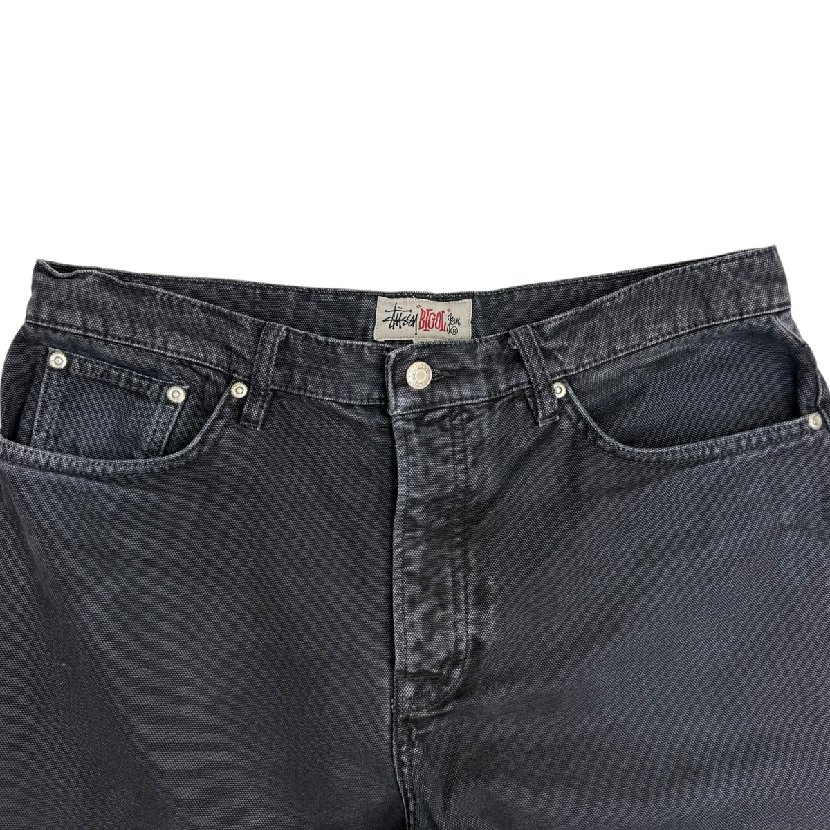 Stussy Big Ol' Denim Jeans Washed Black
