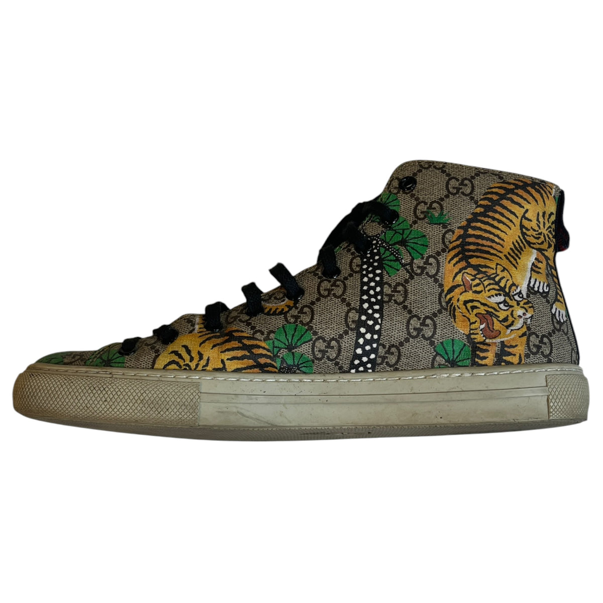 Gucci Bengal Tiger GG Supreme High Top Sneaker