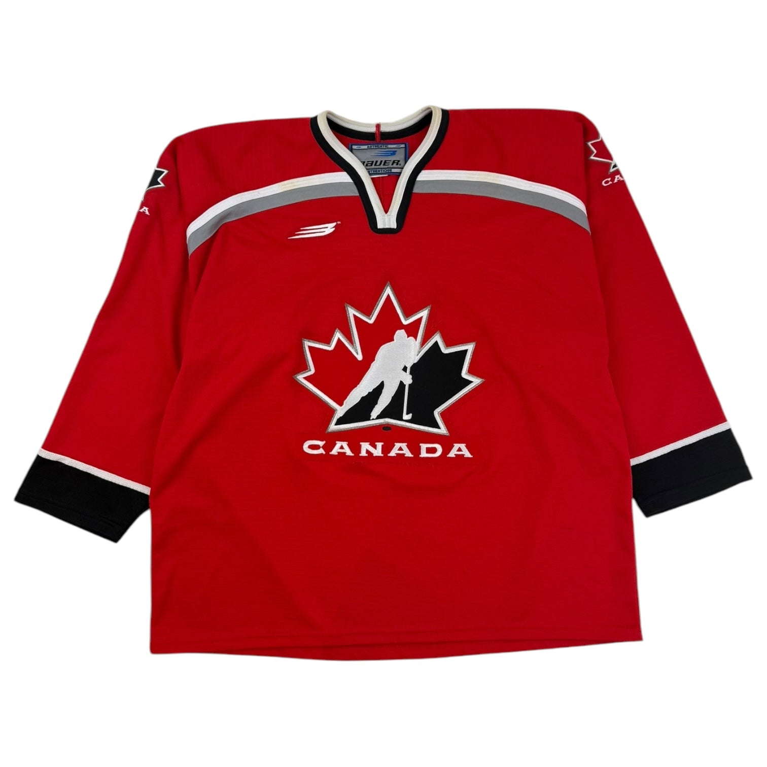 Vintage Bauer Team Canada Jersey Red