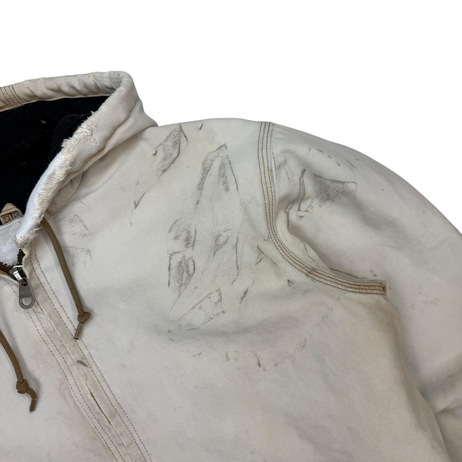 Vintage Carhartt Active Jacket Sun Faded Tan