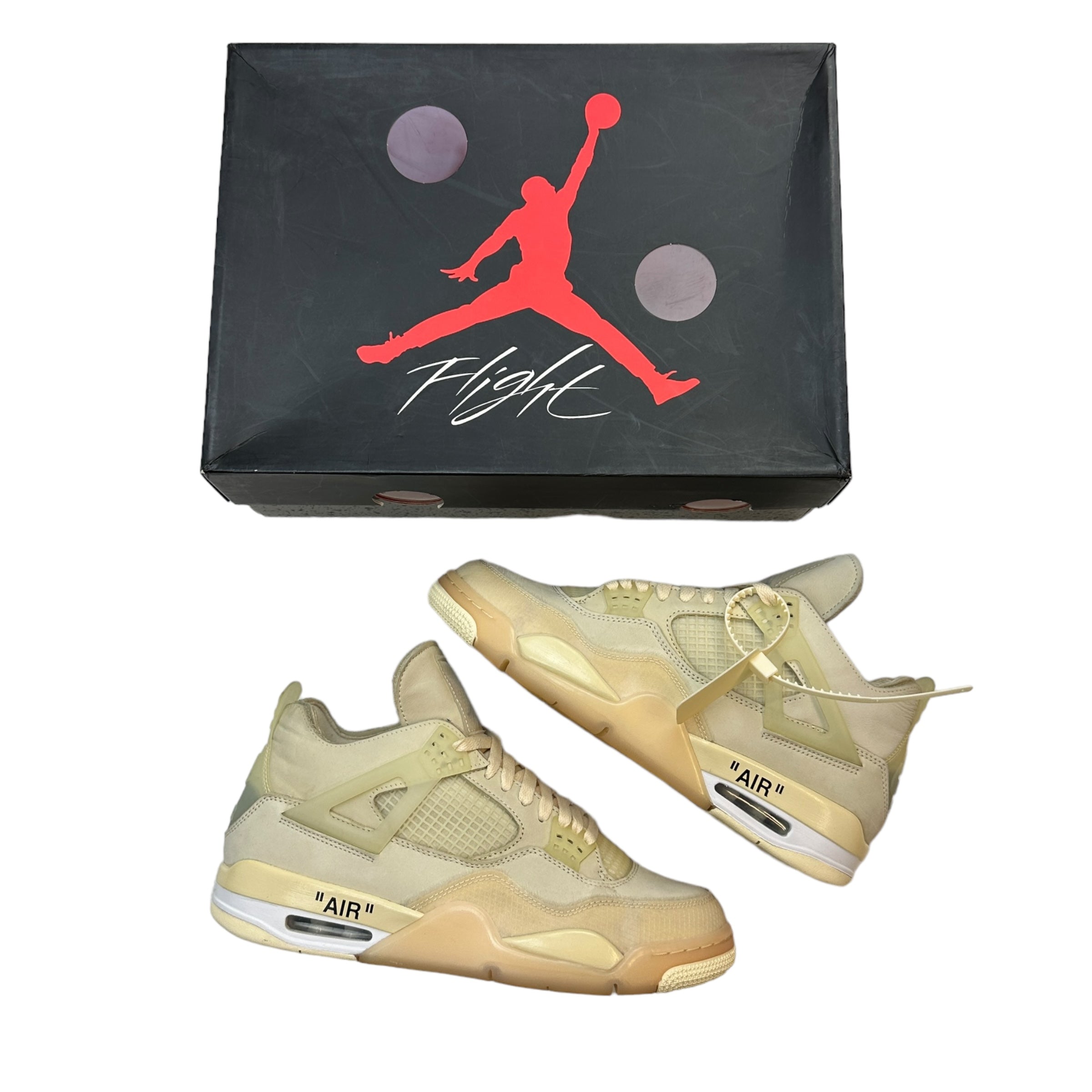 Jordan 4 Off-White Sail (W) (Used)