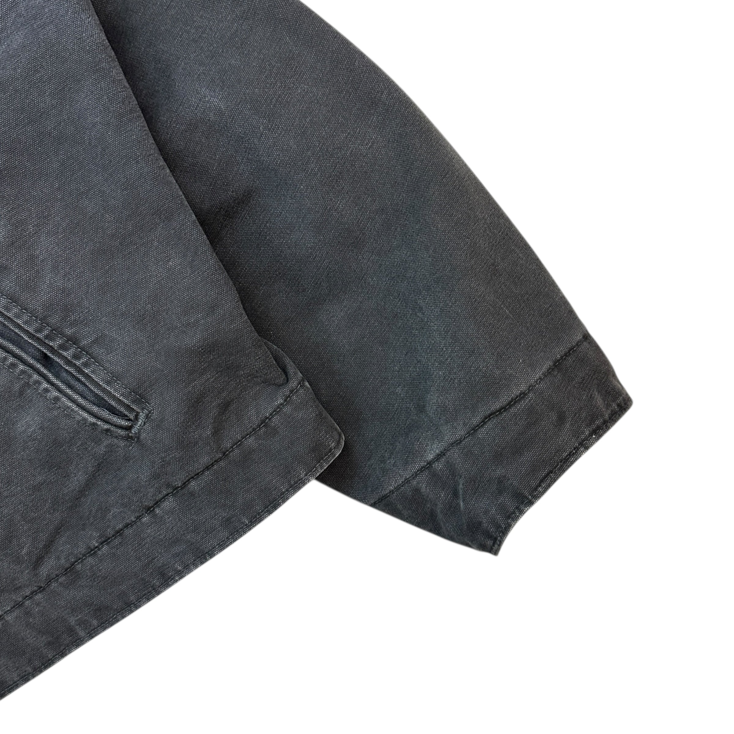 Vintage Carhartt Detroit Jacket Petrol Grey