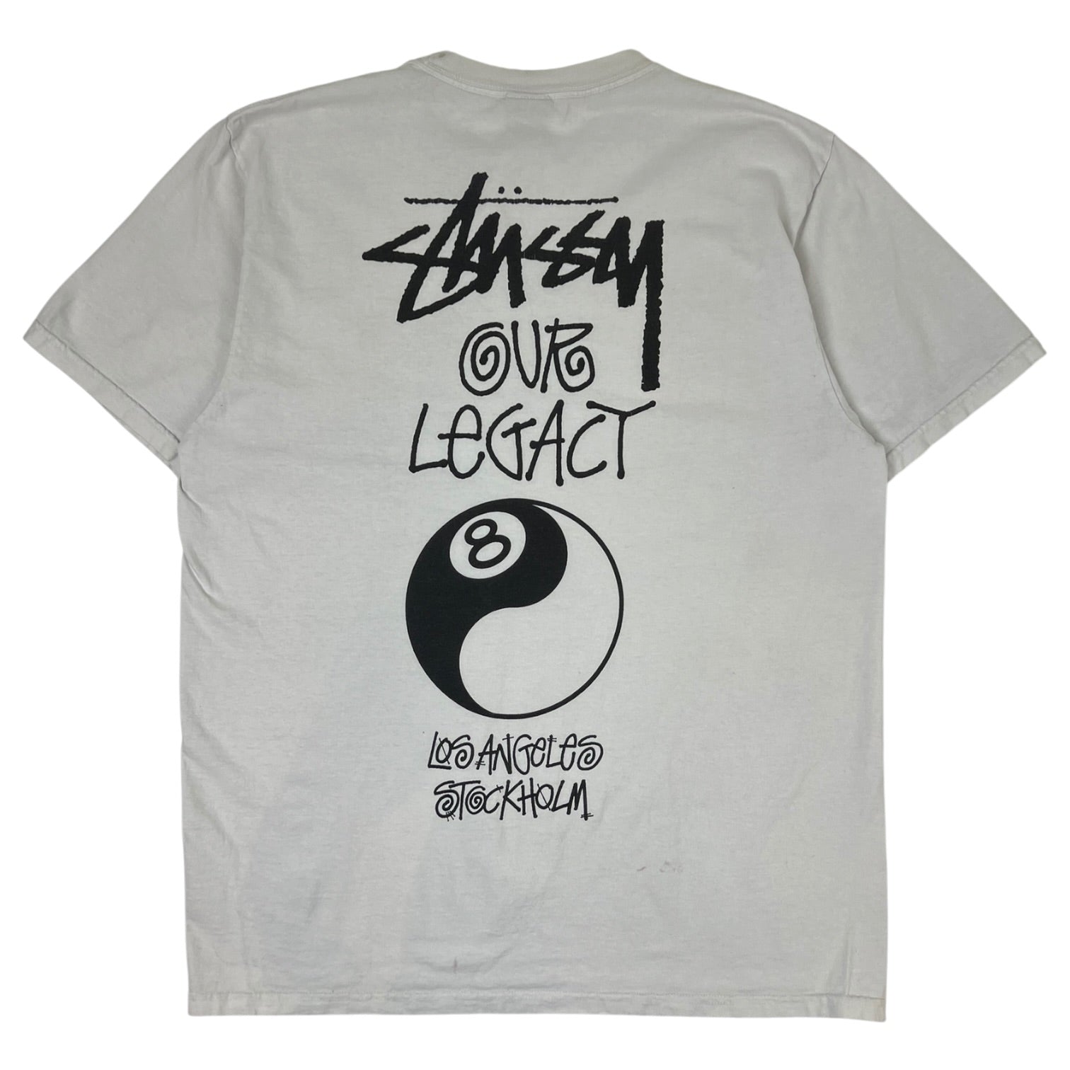 Stussy X Our Legacy T-Shirt White