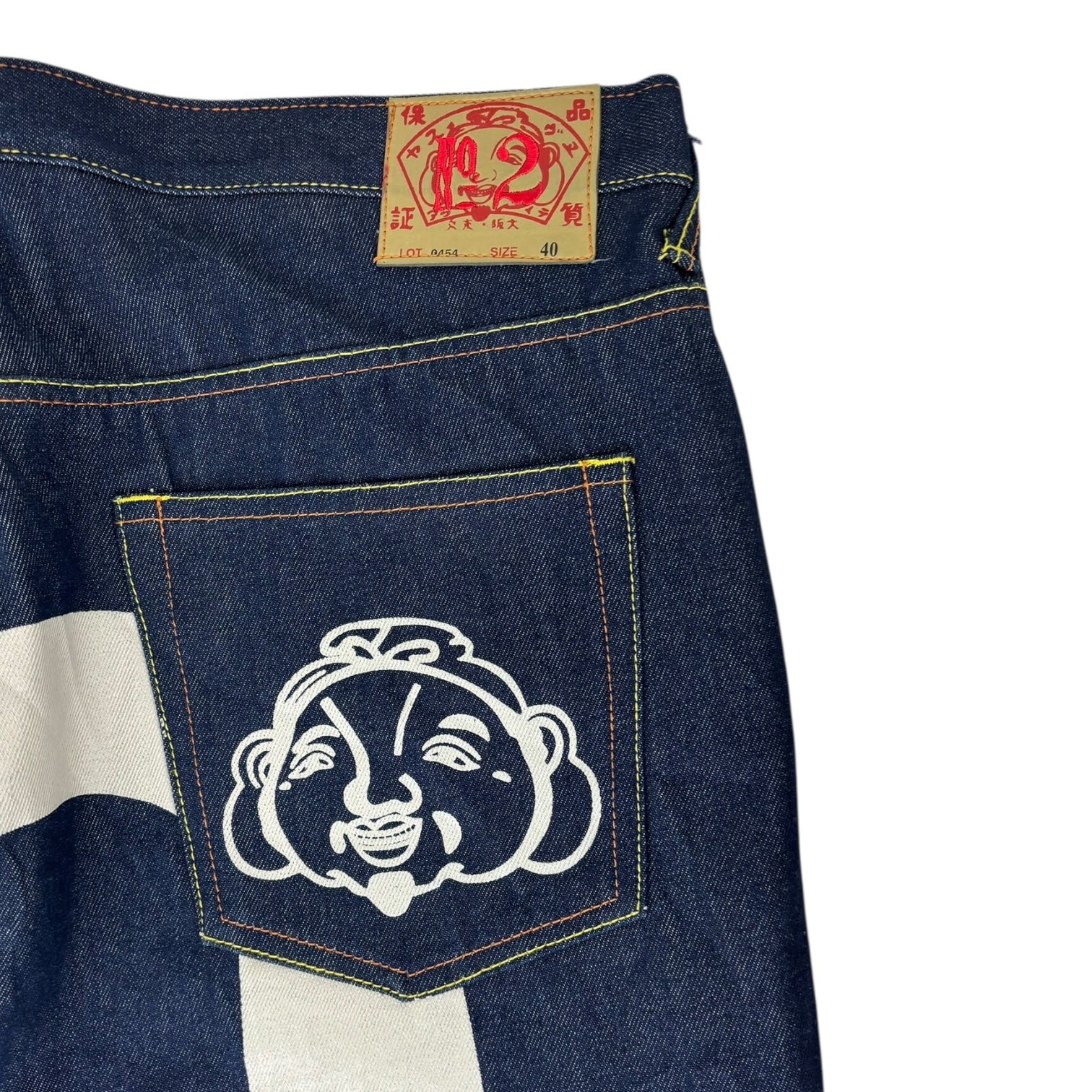 Evisu No. 2 Red Special Diacock Jean Dark Wash