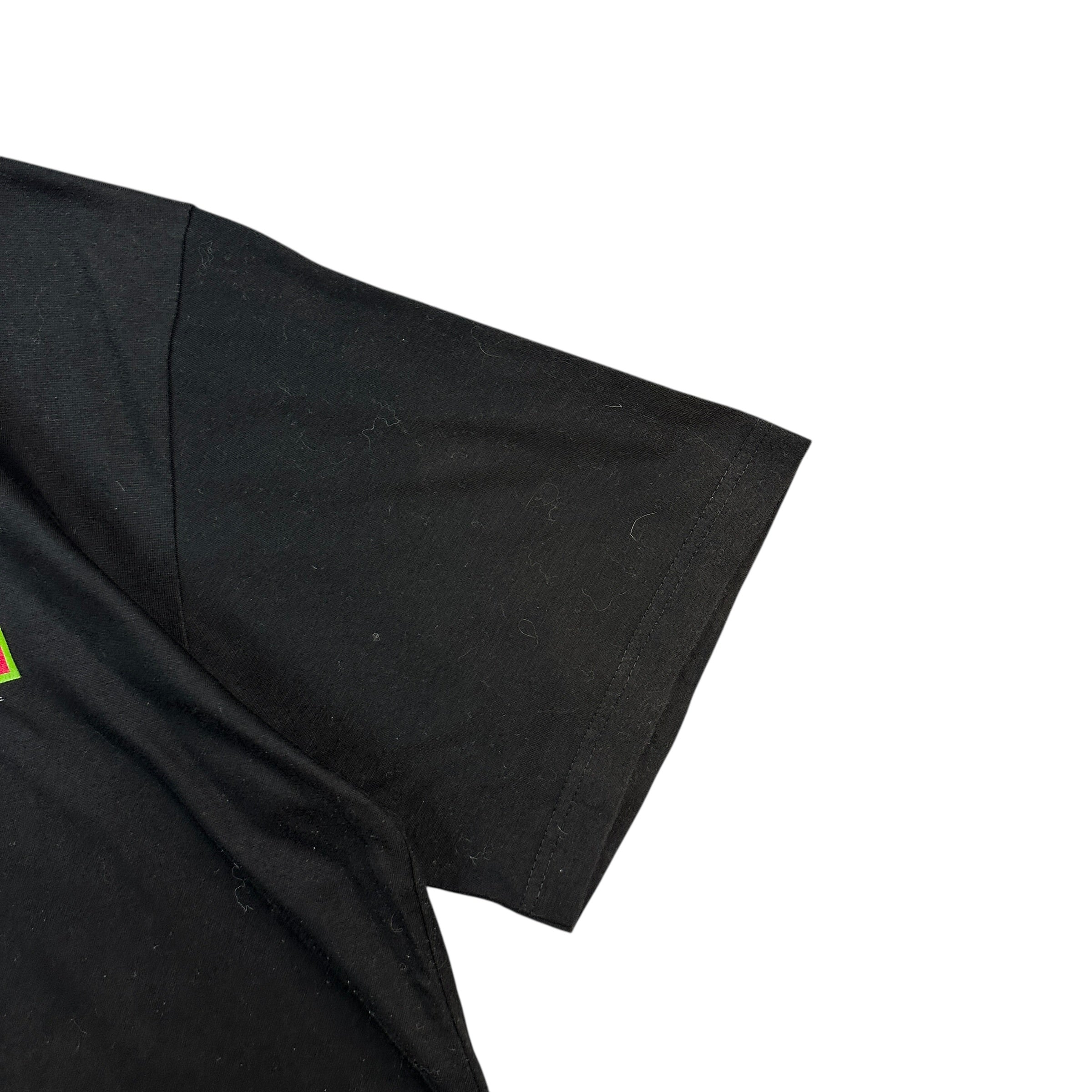 Vintage Marvin the Martian Box Logo Tee Black