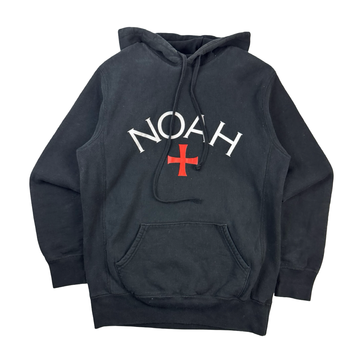 NOAH Logo Hoodie Black