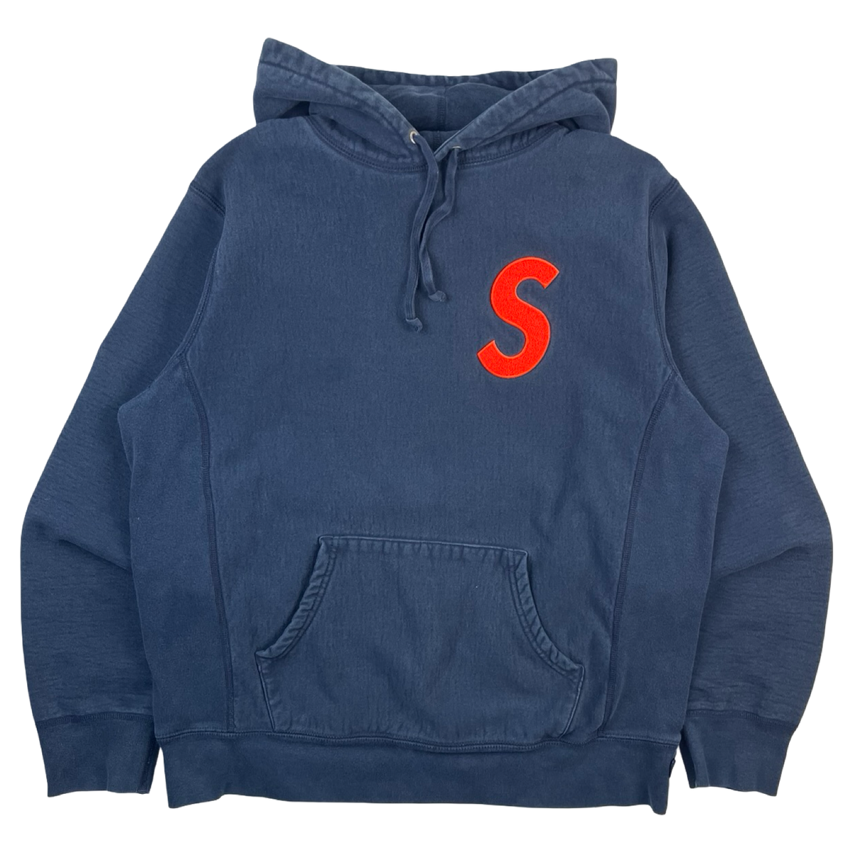 Supreme S Logo Hoodie Navy